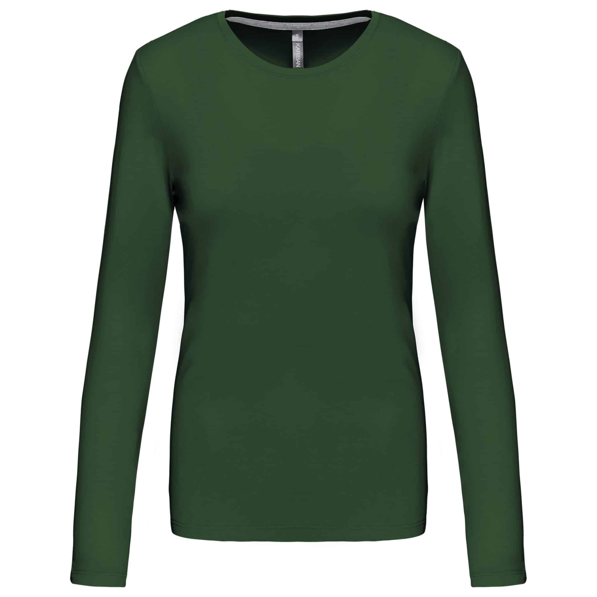 Miniature 13 pour T-shirt col rond manches longues femme