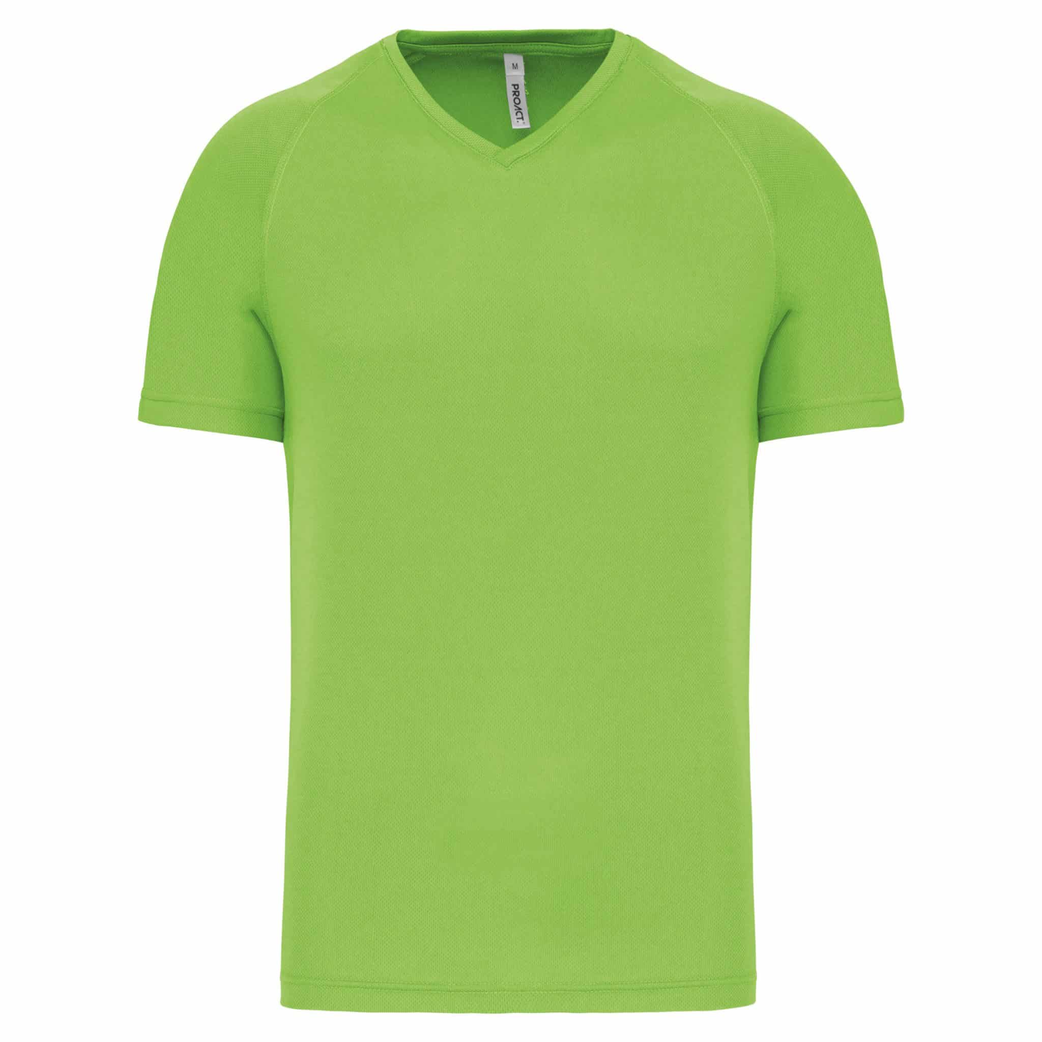 Miniature 15 pour T-shirt de sport manches courtes col v homme