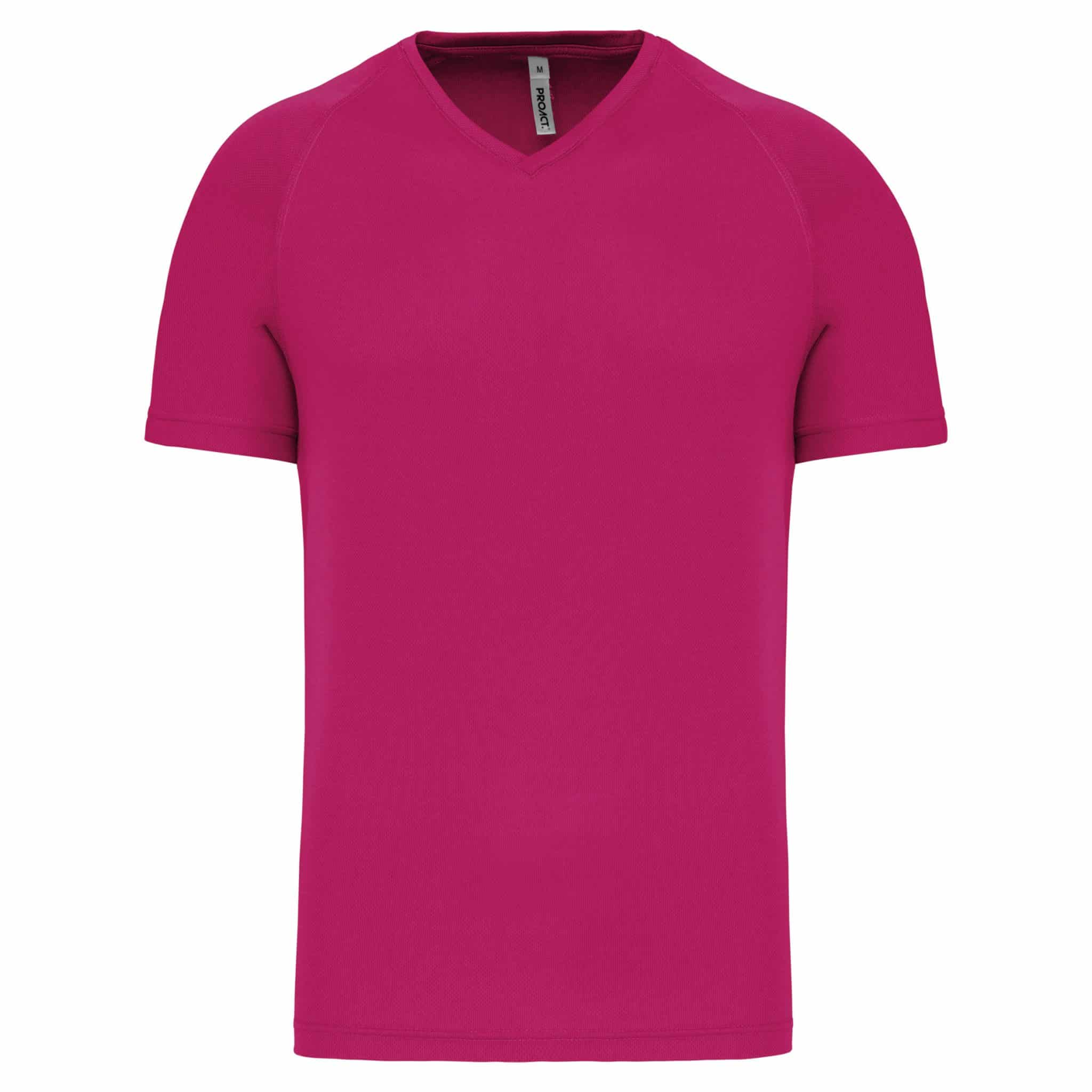 Miniature 13 pour T-shirt de sport manches courtes col v homme