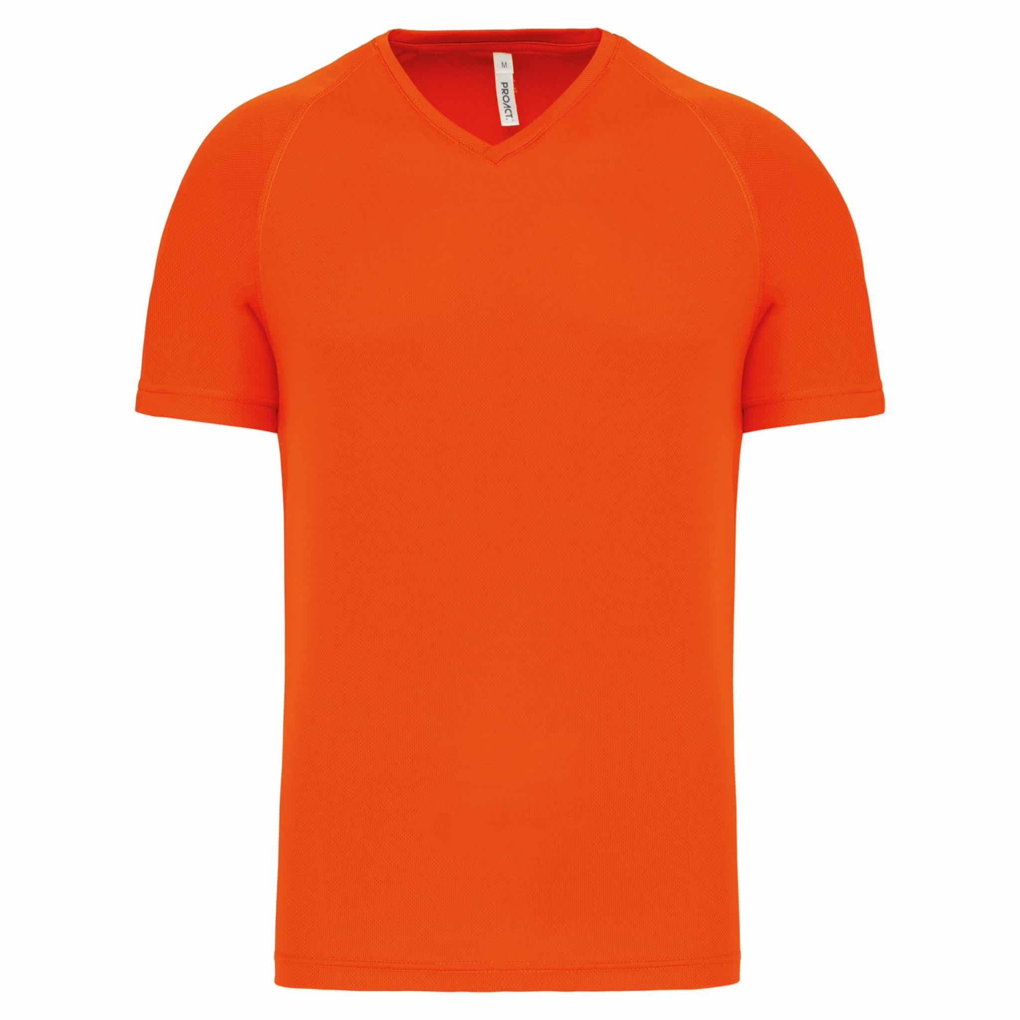 Miniature 11 pour T-shirt de sport manches courtes col v homme