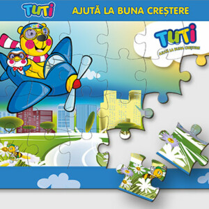 Visuel Puzzle magnétique sur-mesure