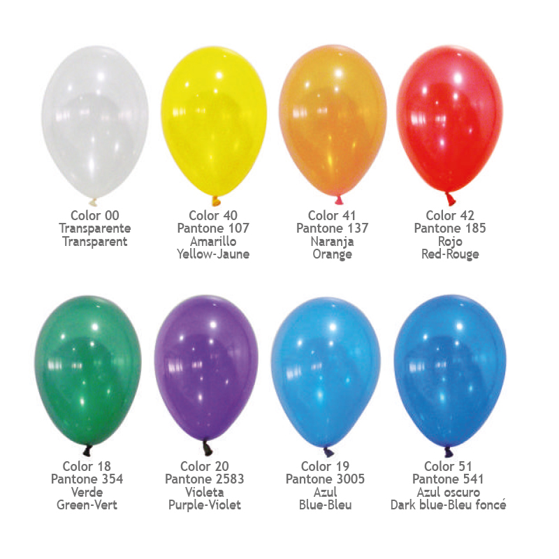 Miniature 2 pour Ballons de baudruche Cristal Transparent 31 cm personnalisés