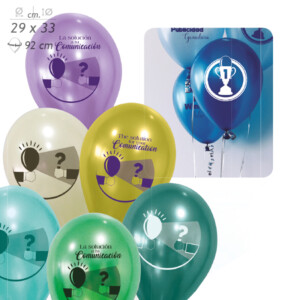Visuel Ballons de baudruche métallisé 31 cm personnalisable