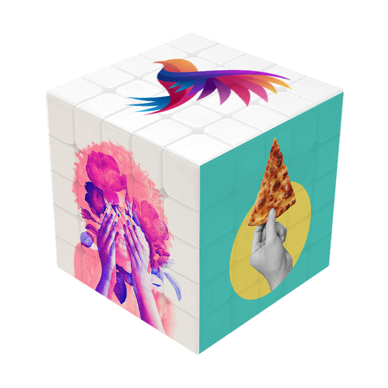 Miniature 1 pour Cube à jouer 5x5 personnalisé