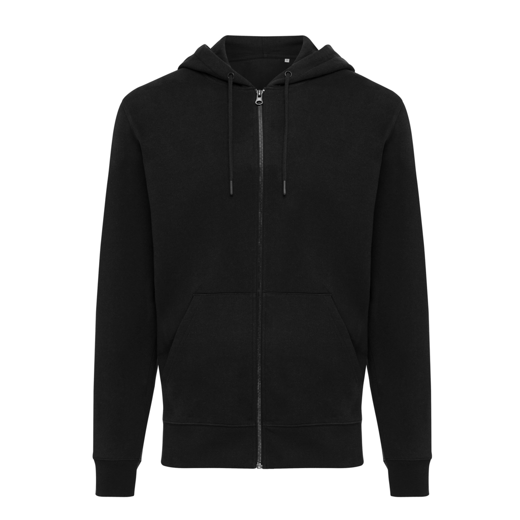 Miniature 2 pour Sweat à capuche avec zip en coton recyclé Iqoniq Abisko