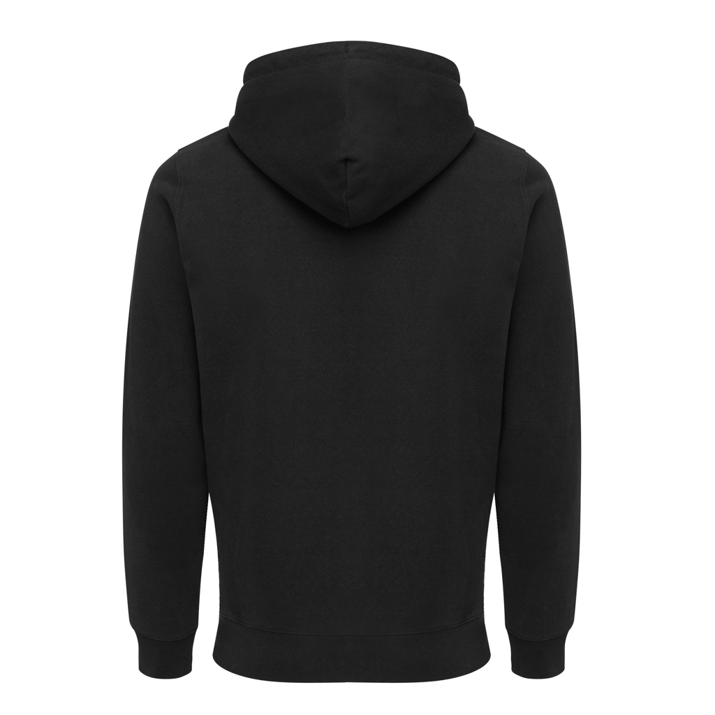 Miniature 3 pour Sweat à capuche avec zip en coton recyclé Iqoniq Abisko