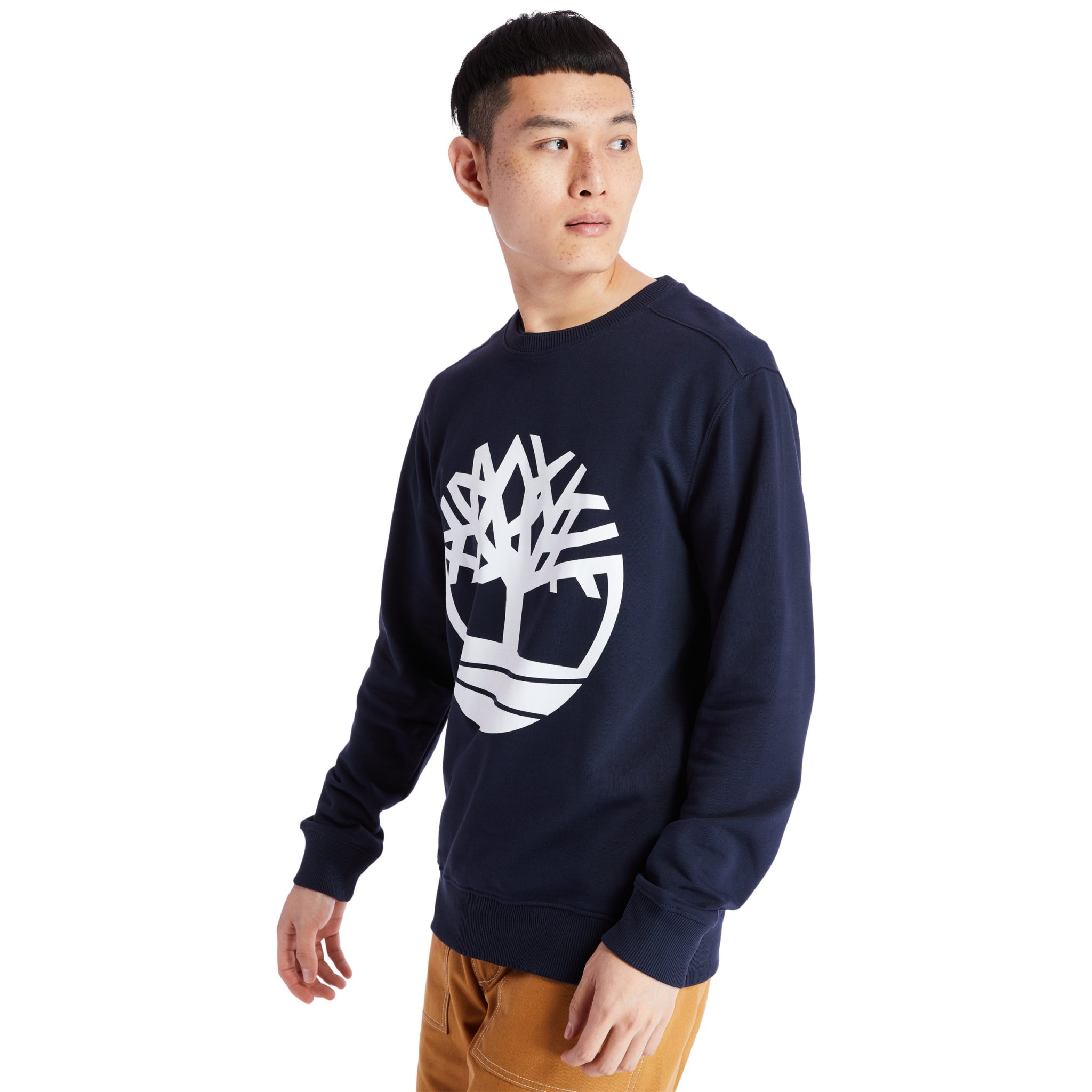Miniature 7 pour Sweatshirt core tree col rond