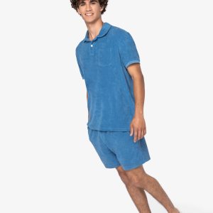 Visuel Polo écoresponsable en éponge homme