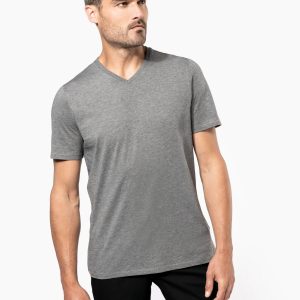 Visuel T-shirt Supima® col V manches courtes homme