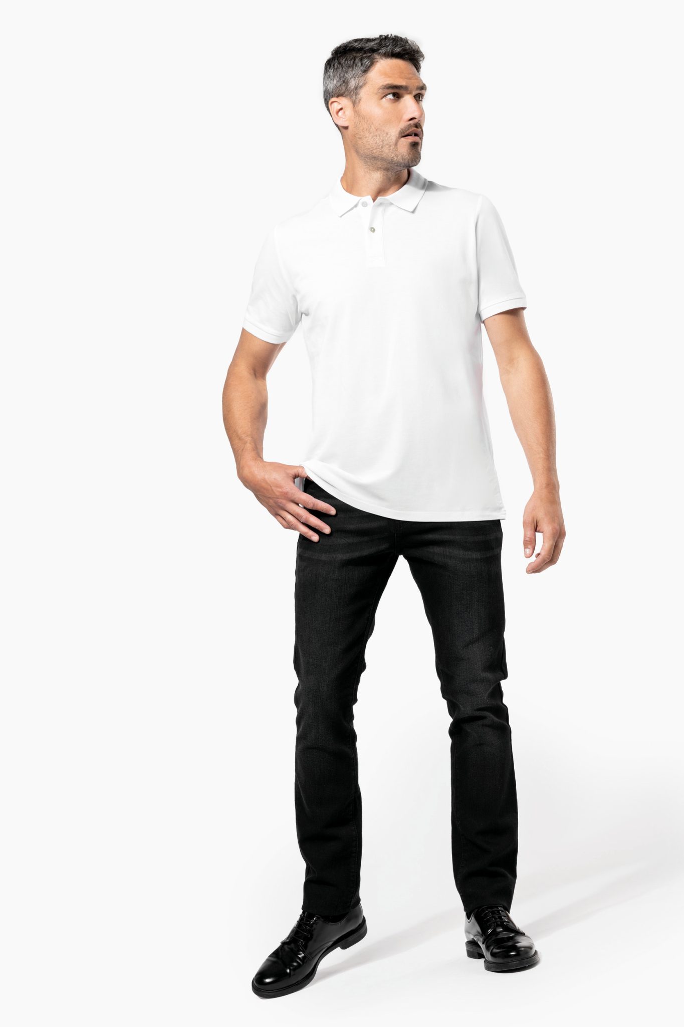 Miniature 5 pour Polo Supima® manches courtes homme