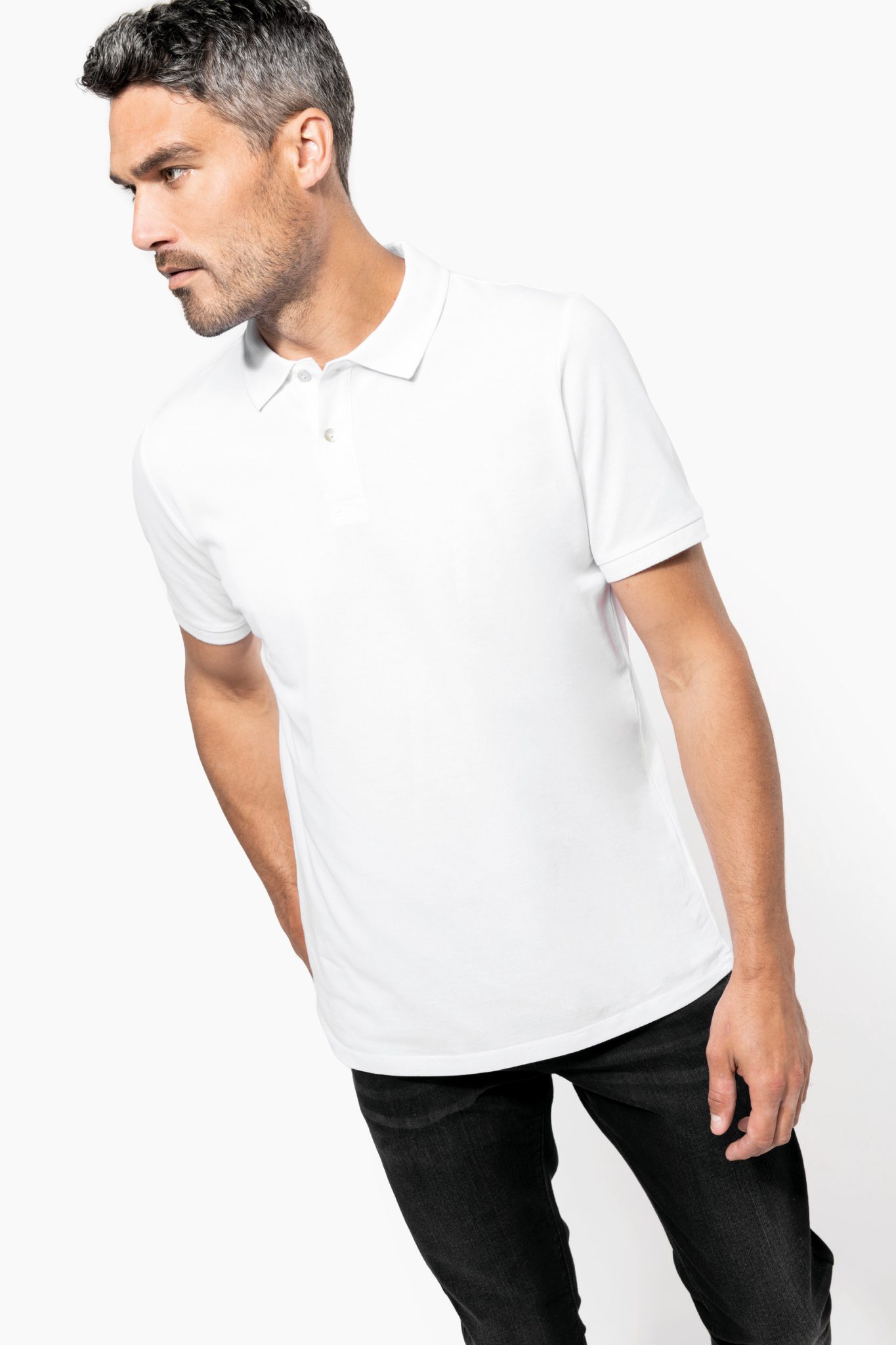 Miniature 4 pour Polo Supima® manches courtes homme