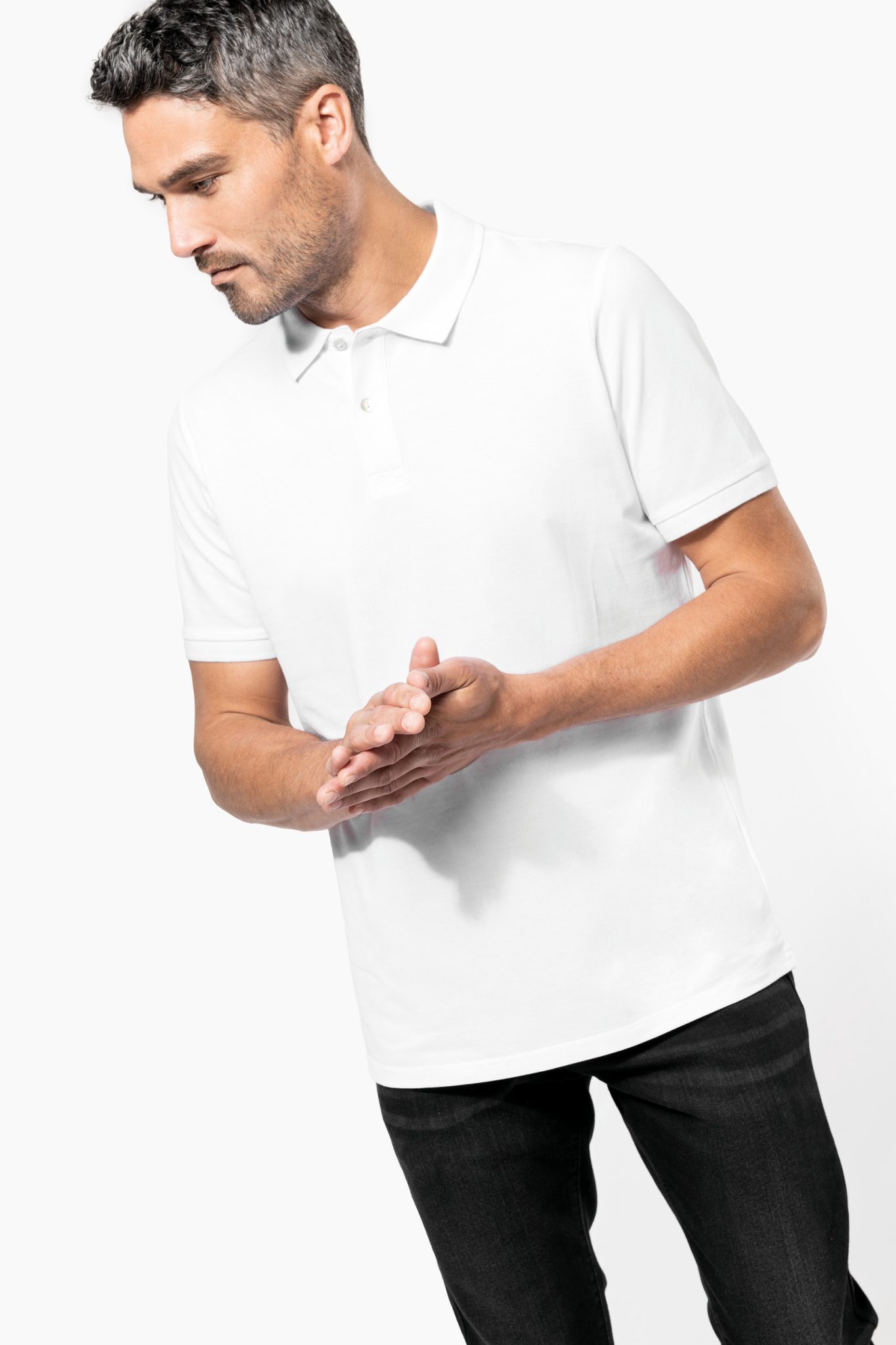 Miniature 3 pour Polo Supima® manches courtes homme