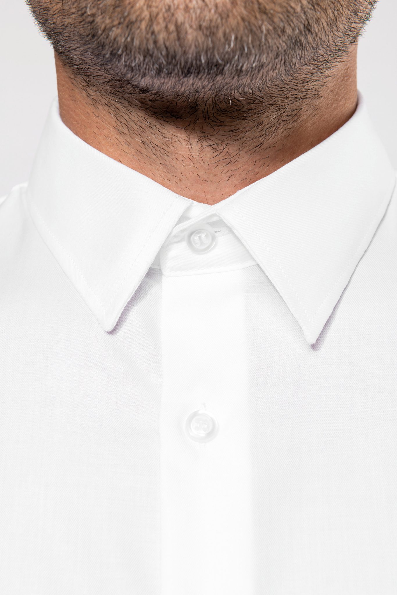 Miniature 6 pour Chemise ajustée manches longues sans repassage