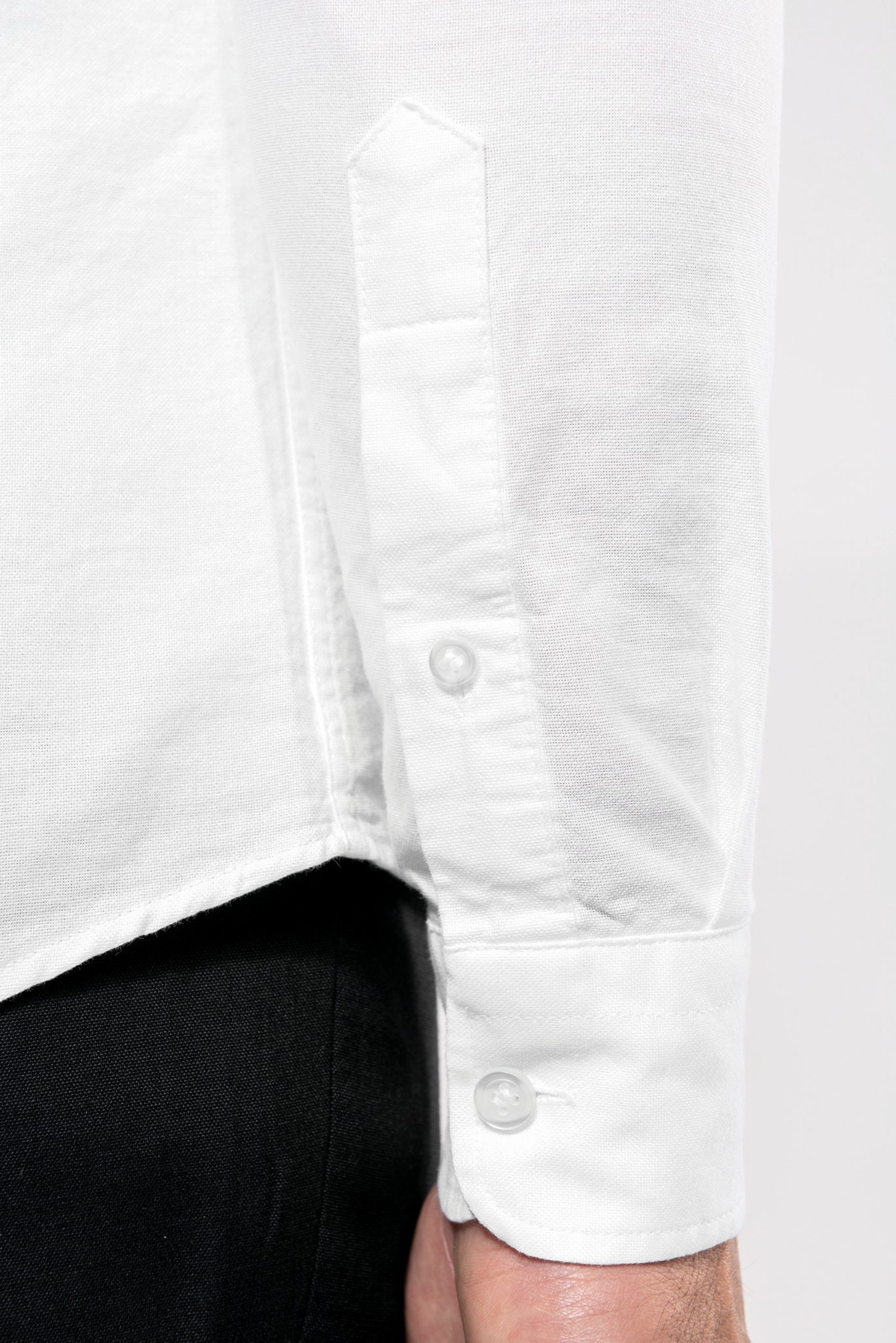 Miniature 8 pour Chemise Oxford lavée manches longues