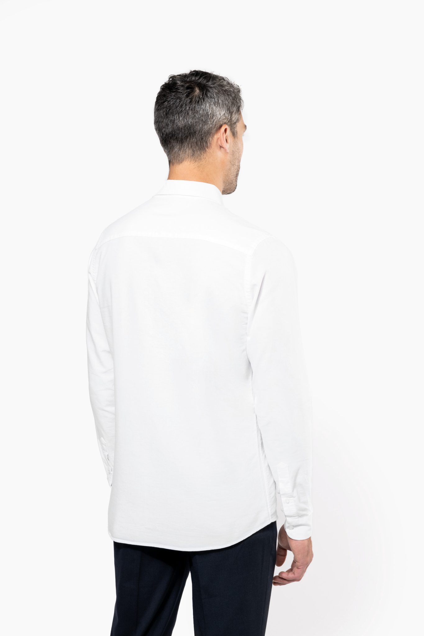 Miniature 2 pour Chemise Oxford lavée manches longues