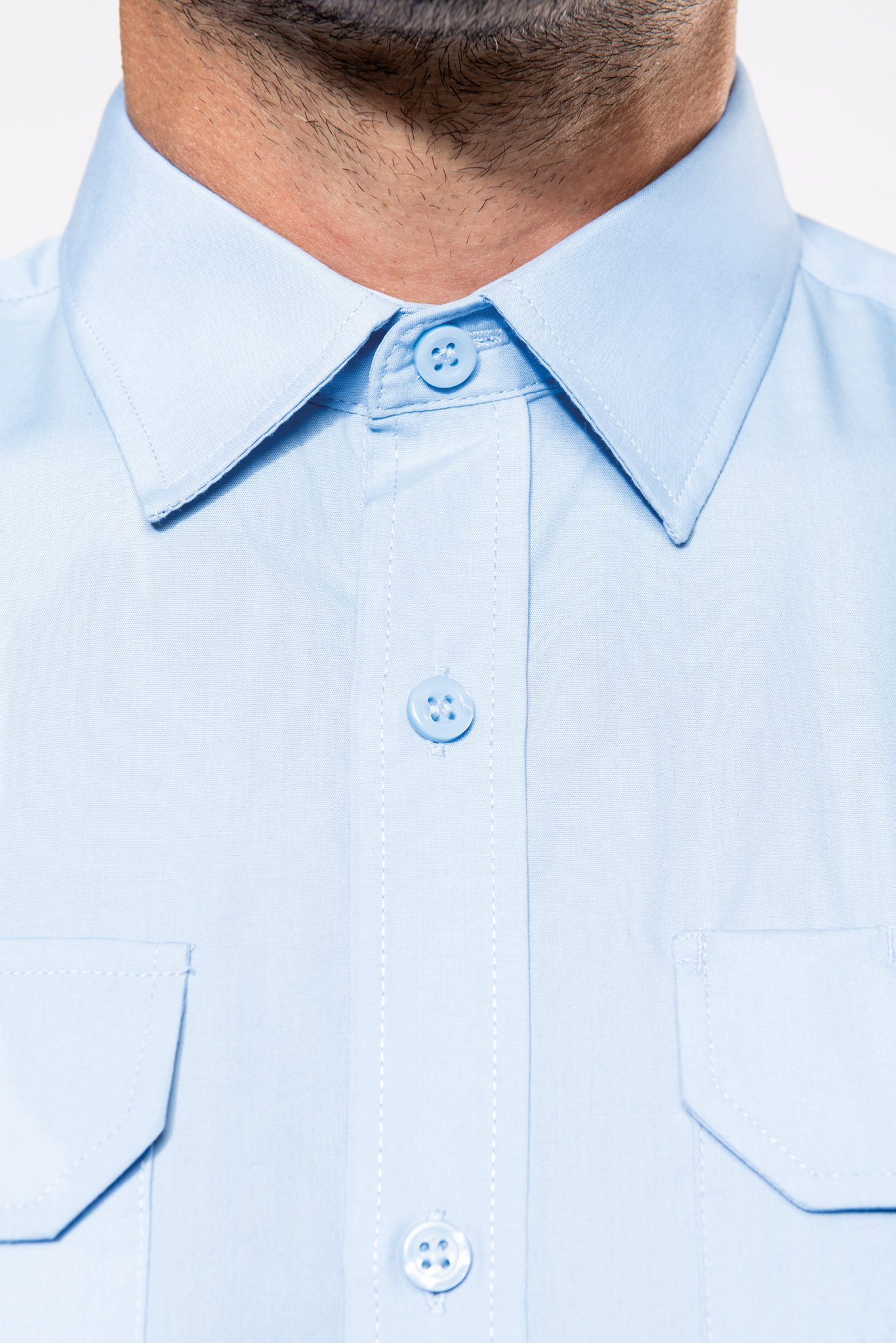 Miniature 8 pour Chemise pilote manches longues homme