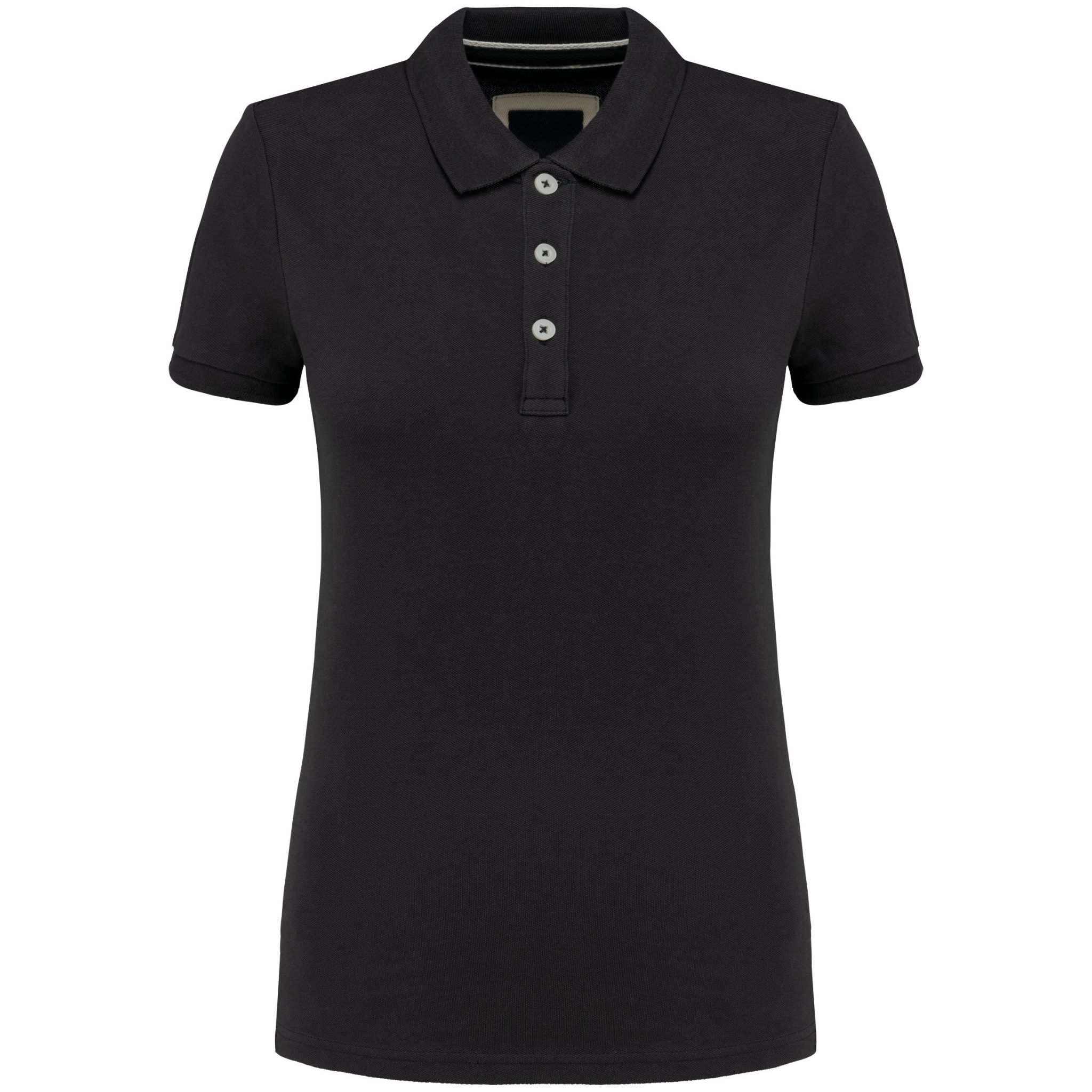 Miniature 15 pour Polo vintage manches courtes femme