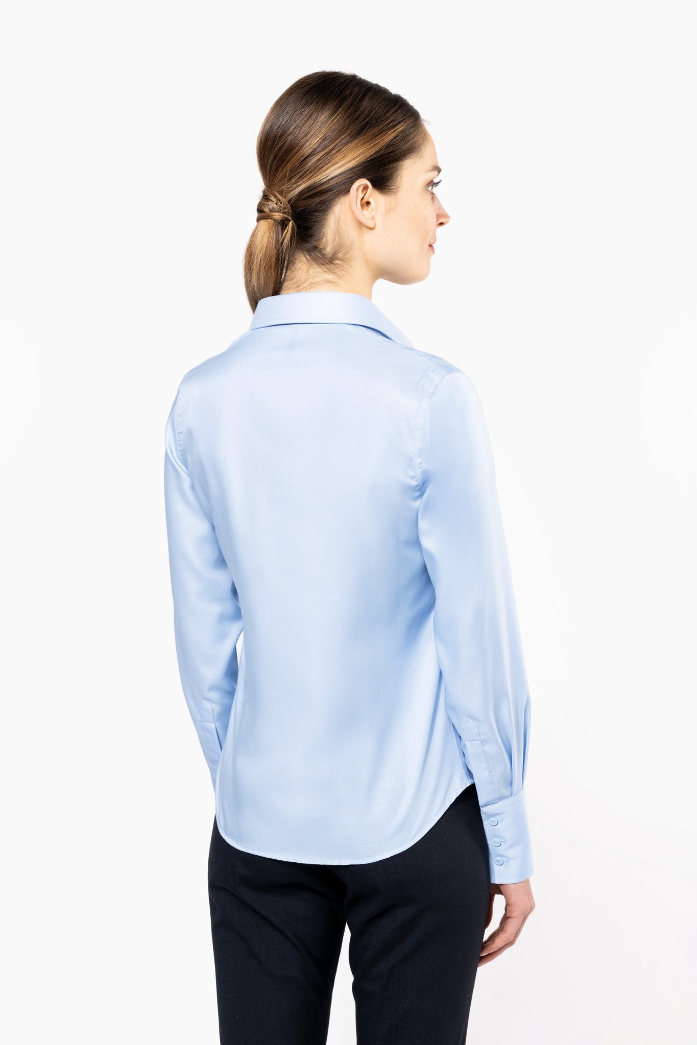 Miniature 2 pour Chemise manches longues sans repassage femme