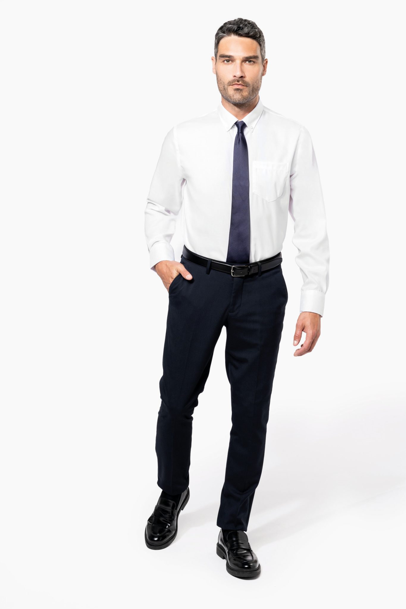 Miniature 4 pour Chemise manches longues sans repassage