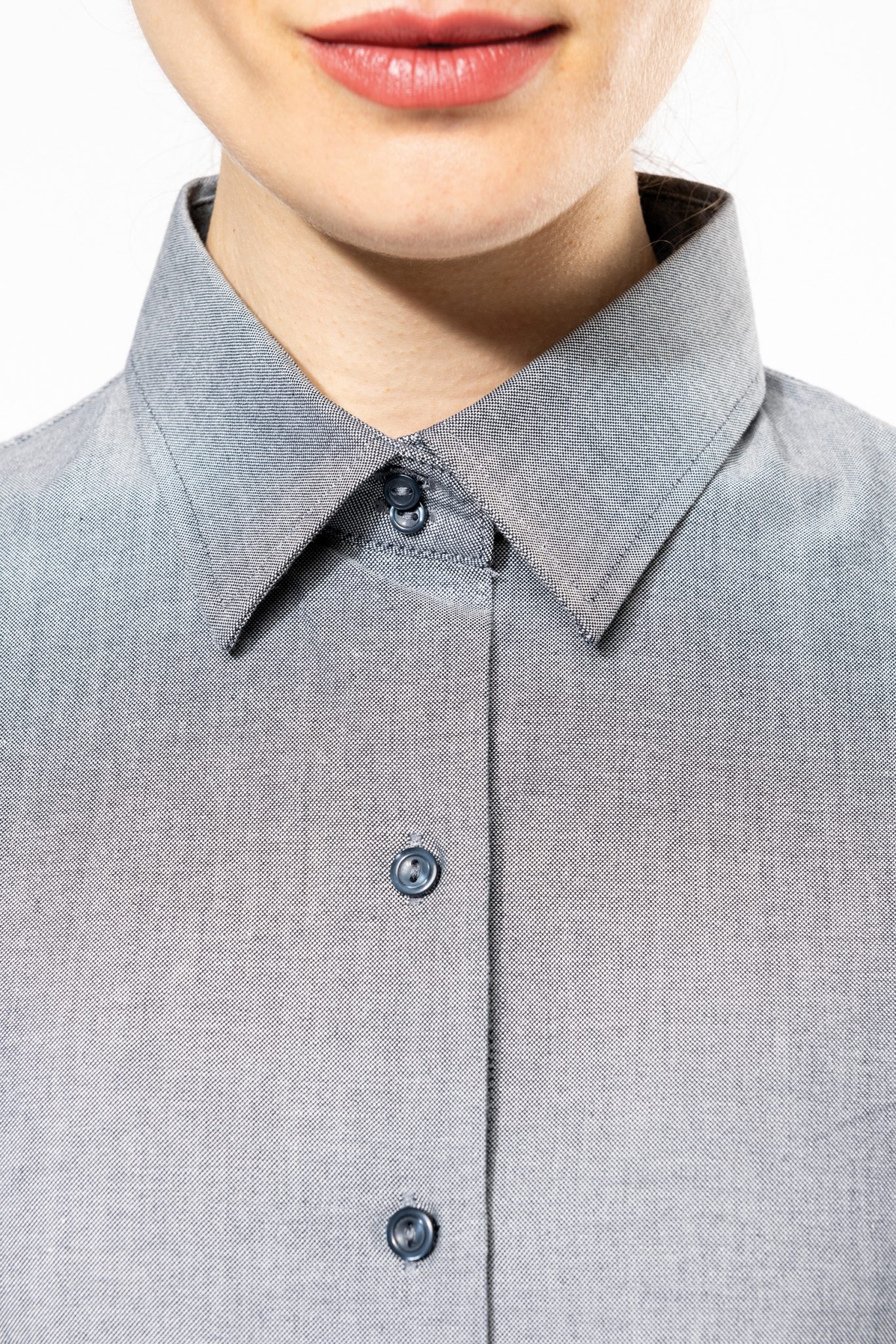 Miniature 8 pour Chemise Oxford manches courtes femme