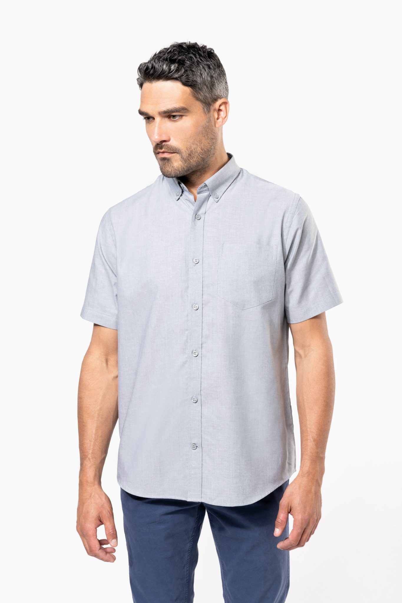 Miniature 1 pour Chemise Oxford manches courtes