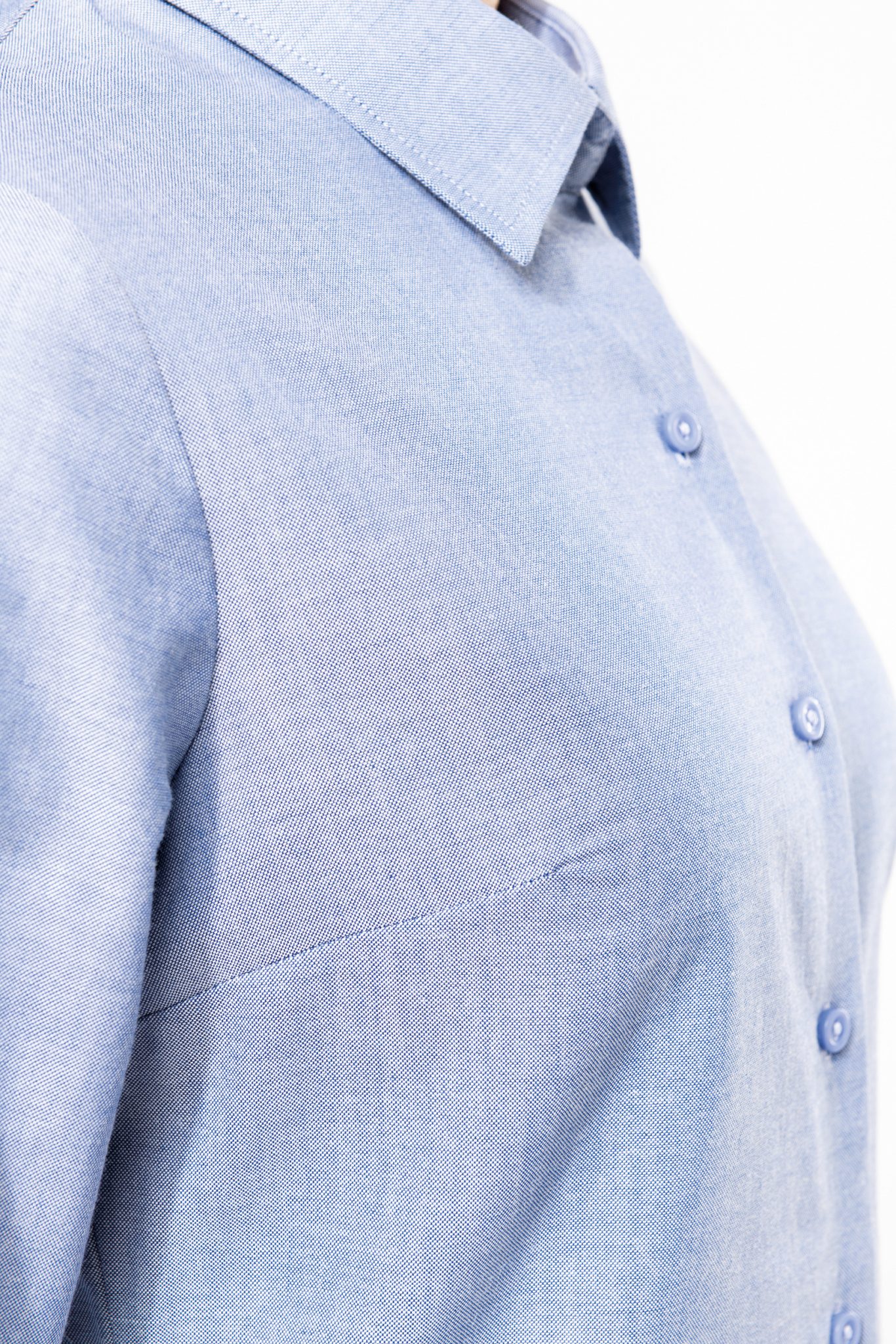 Miniature 9 pour Chemise Oxford manches longues femme