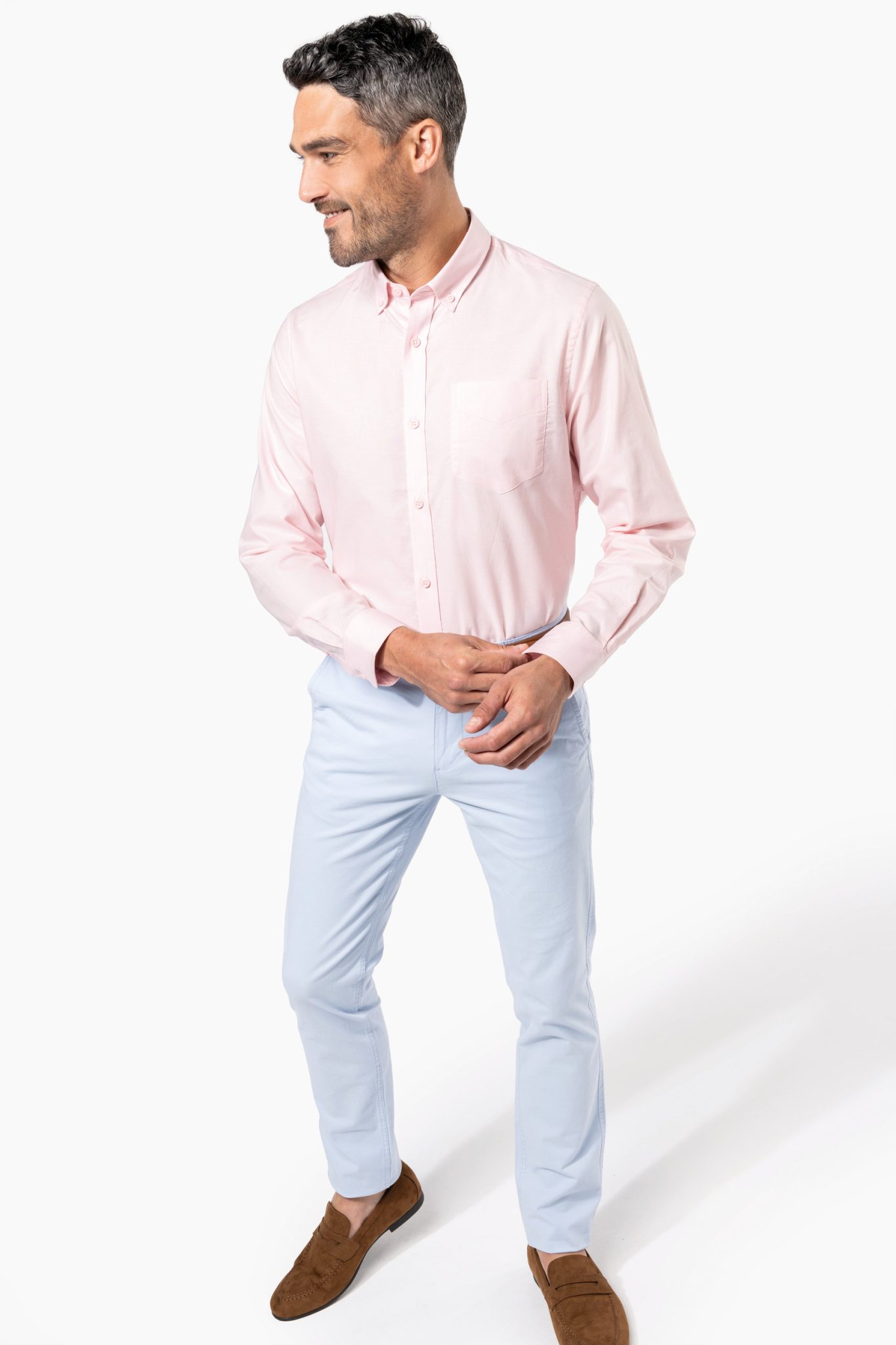 Miniature 4 pour Chemise Oxford manches longues