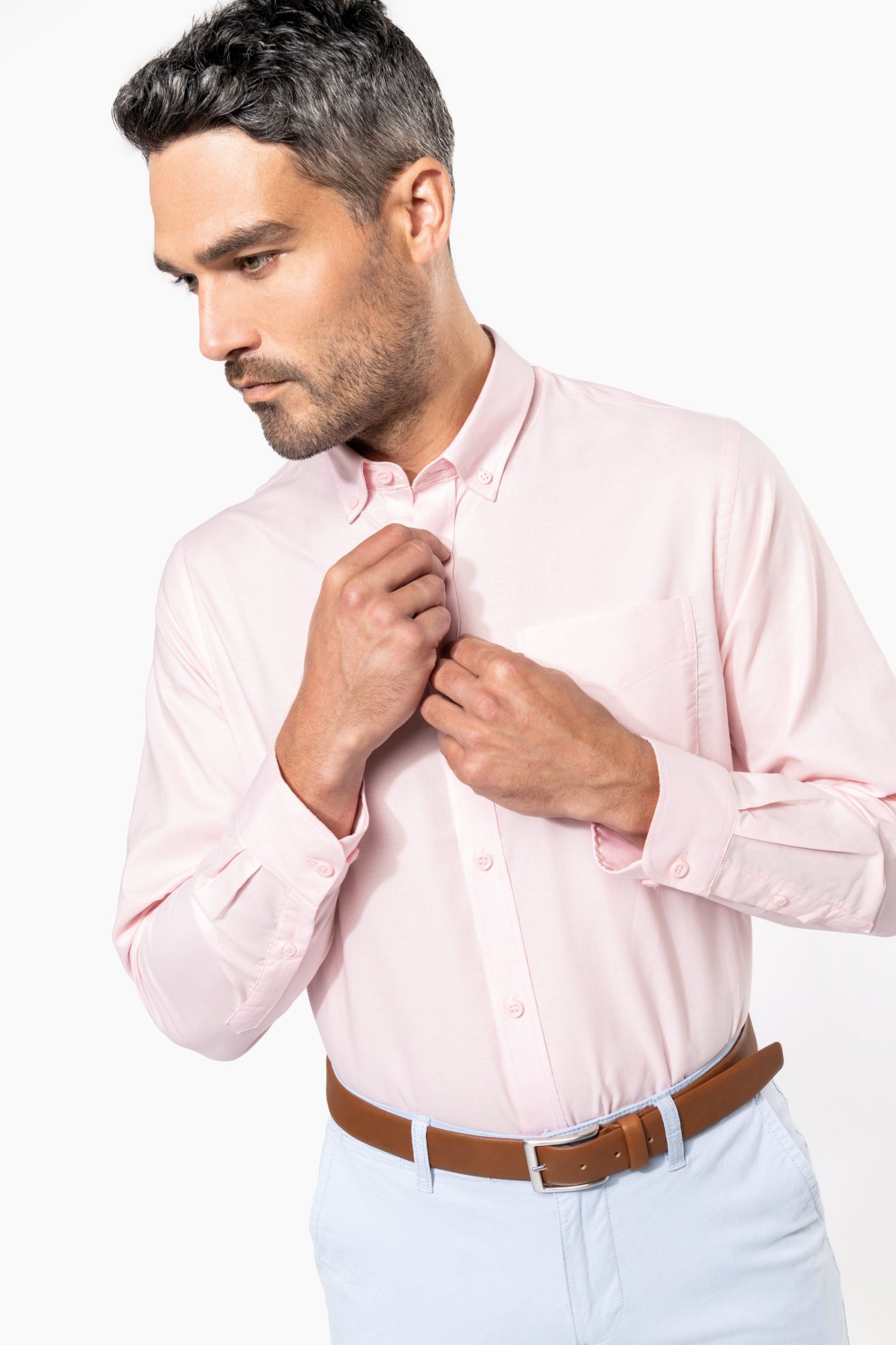 Miniature 1 pour Chemise Oxford manches longues