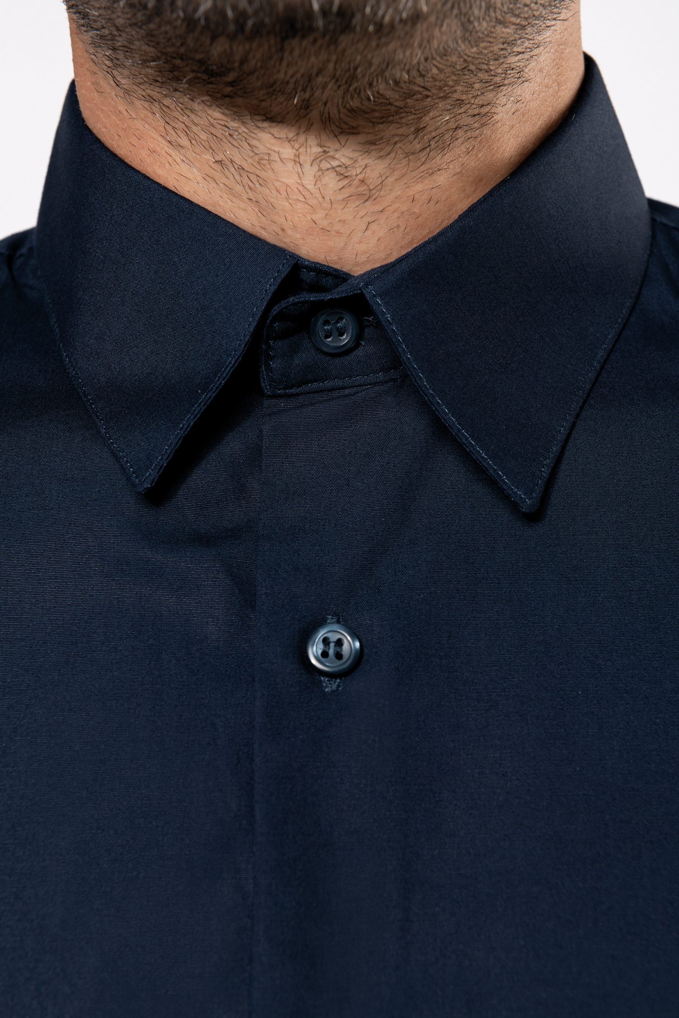 Miniature 8 pour Chemise popeline manches longues homme
