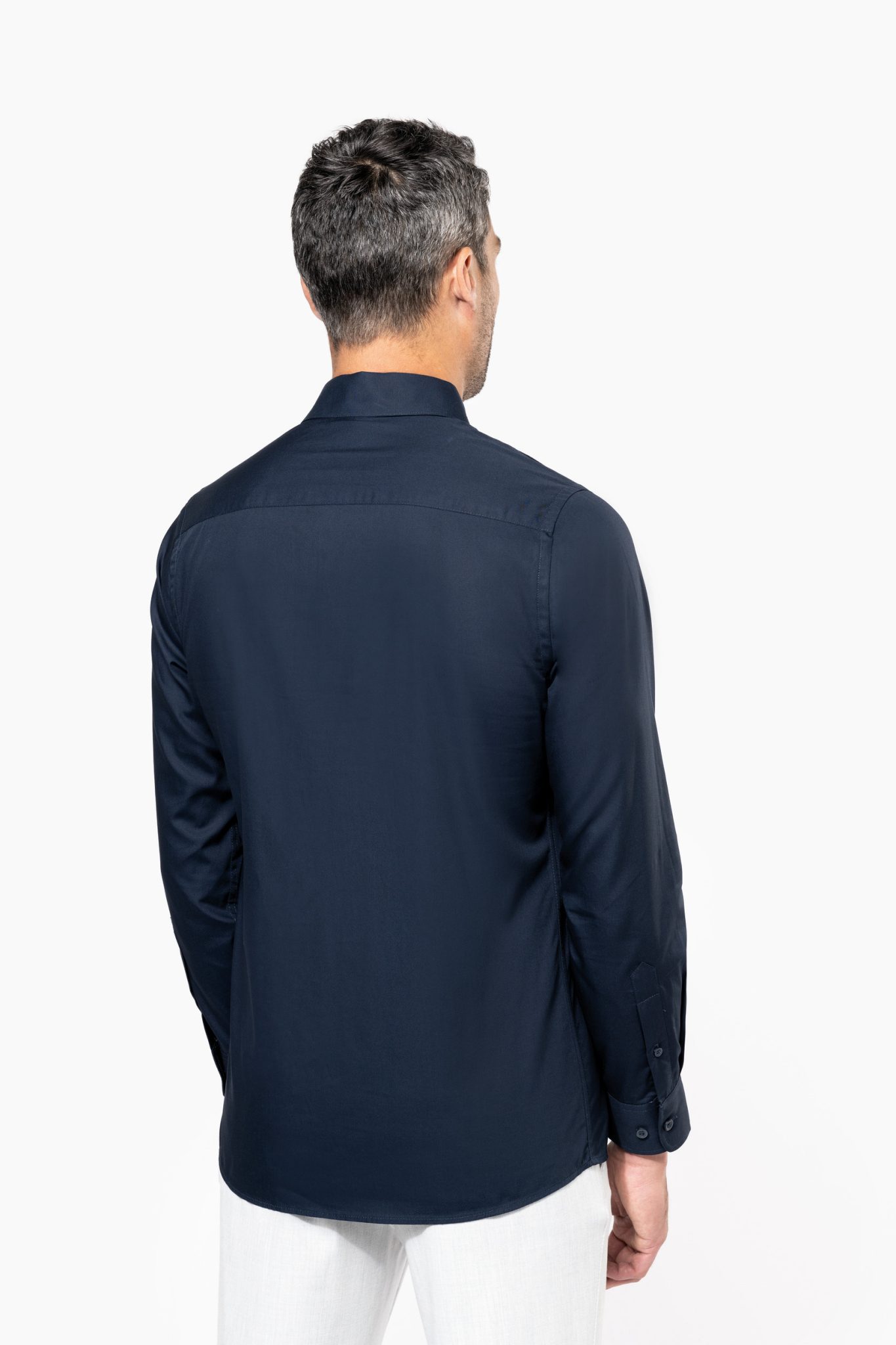 Miniature 2 pour Chemise popeline manches longues homme