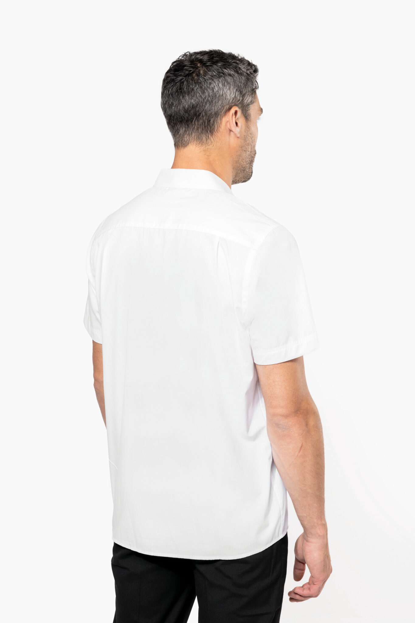Miniature 2 pour Chemise popeline manches courtes
