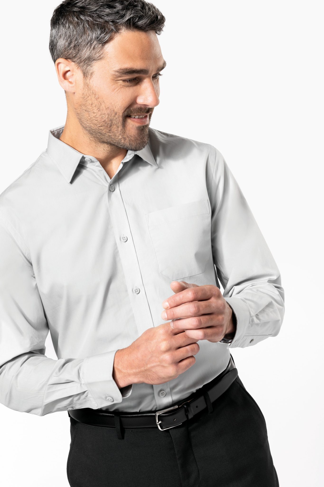 Miniature 1 pour Chemise popeline manches longues