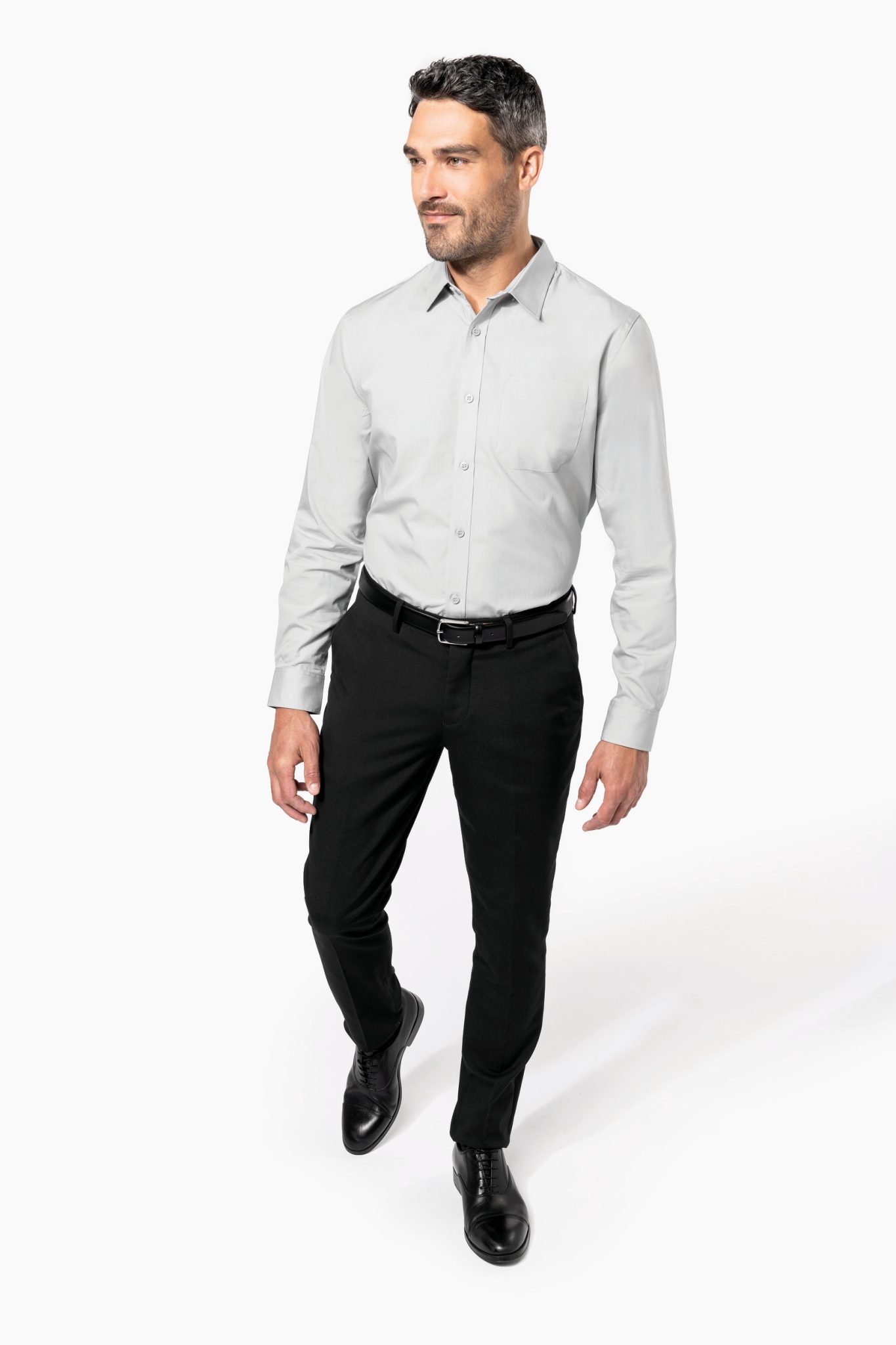 Miniature 5 pour Chemise popeline manches longues