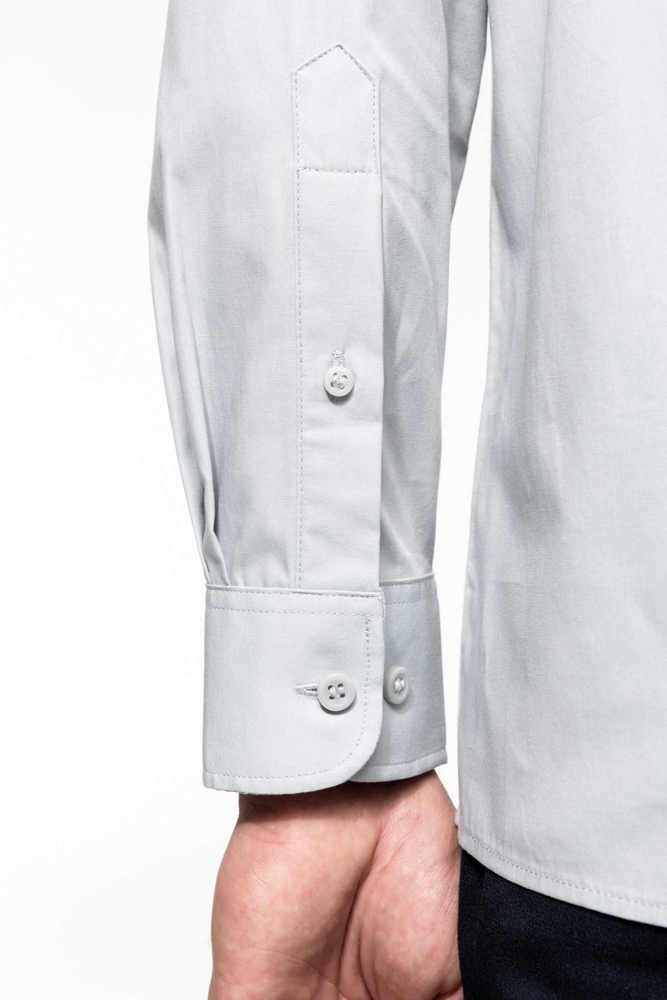 Miniature 11 pour Chemise popeline manches longues
