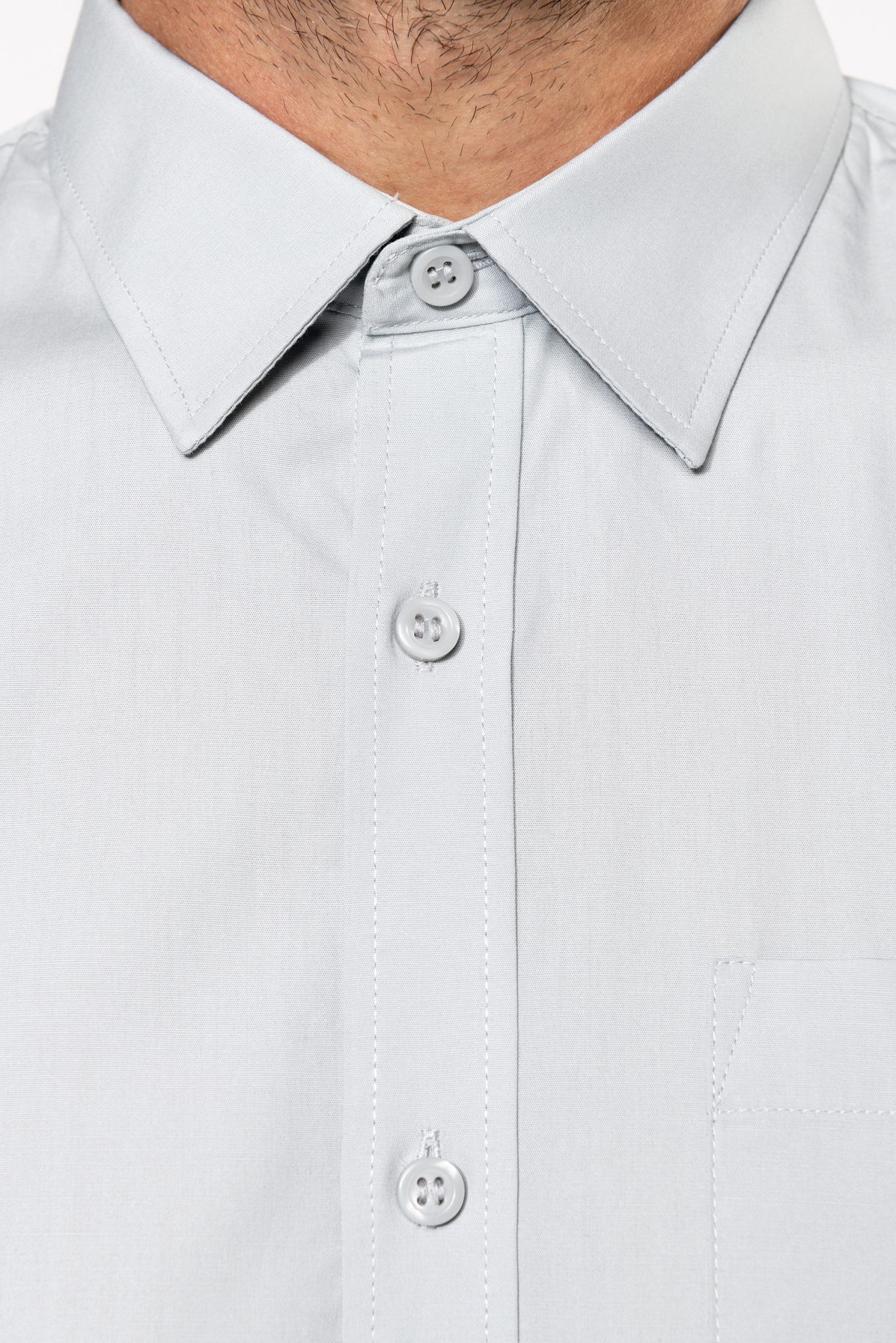 Miniature 8 pour Chemise popeline manches longues