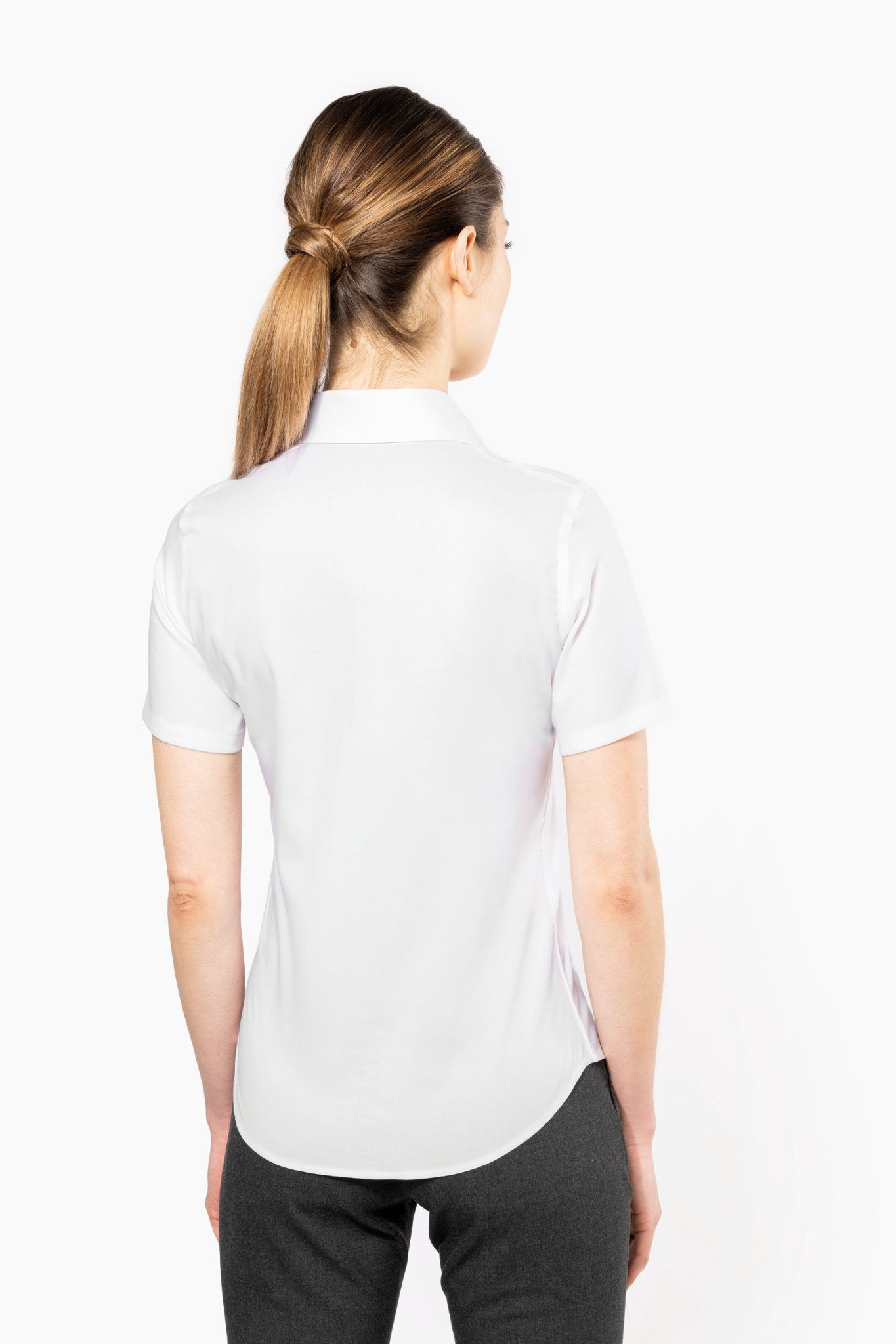 Miniature 2 pour Chemise manches courtes sans repassage femme
