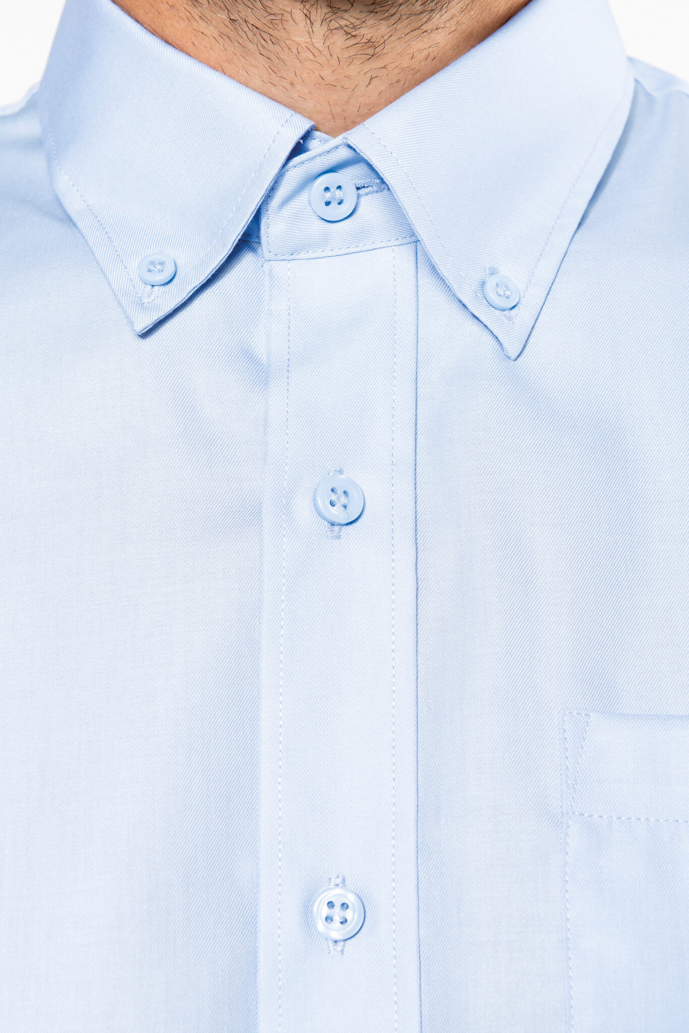 Miniature 8 pour Chemise micro-sergé manches courtes sans repassage
