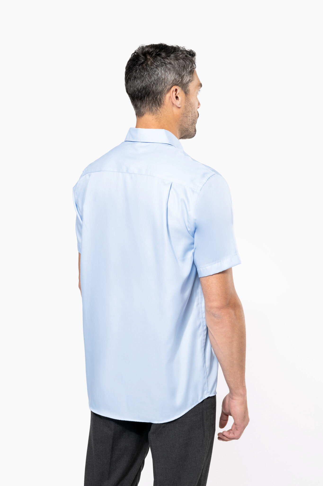 Miniature 2 pour Chemise micro-sergé manches courtes sans repassage