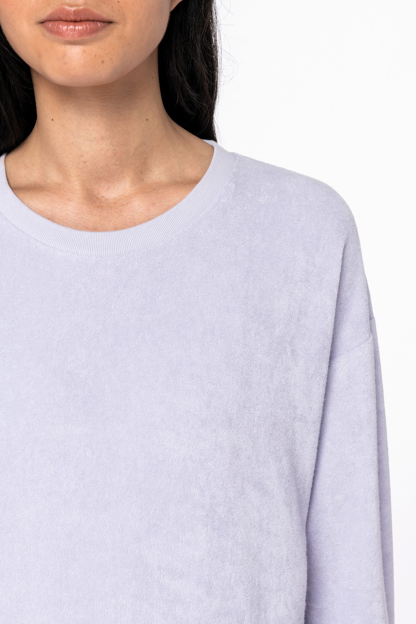 Miniature 5 pour Sweat-shirt écoresponsable en éponge femme