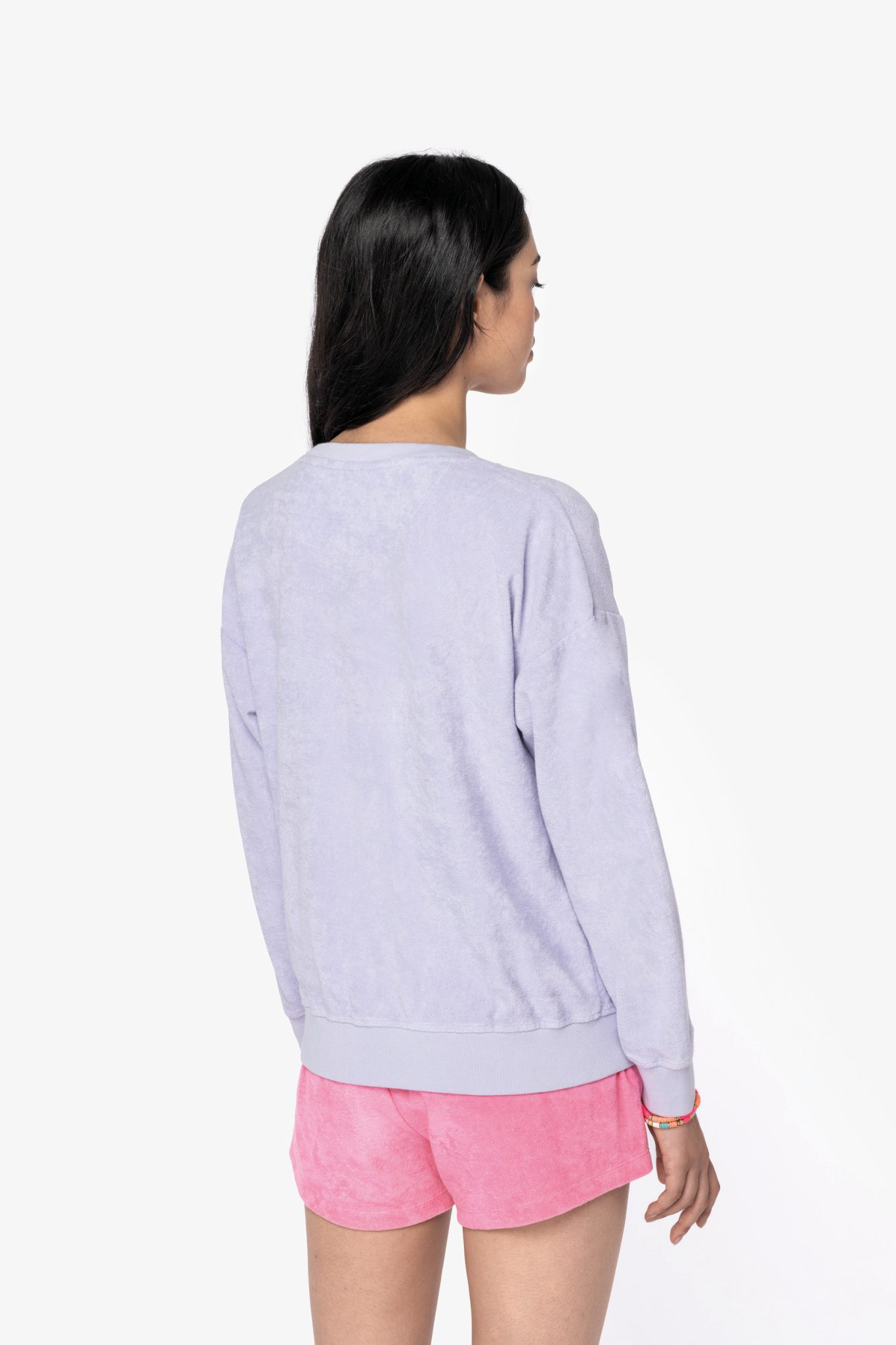 Miniature 3 pour Sweat-shirt écoresponsable en éponge femme
