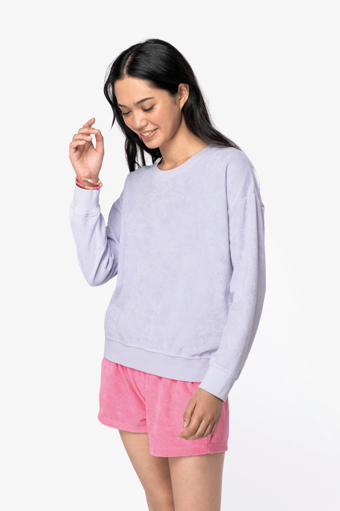 Miniature 2 pour Sweat-shirt écoresponsable en éponge femme