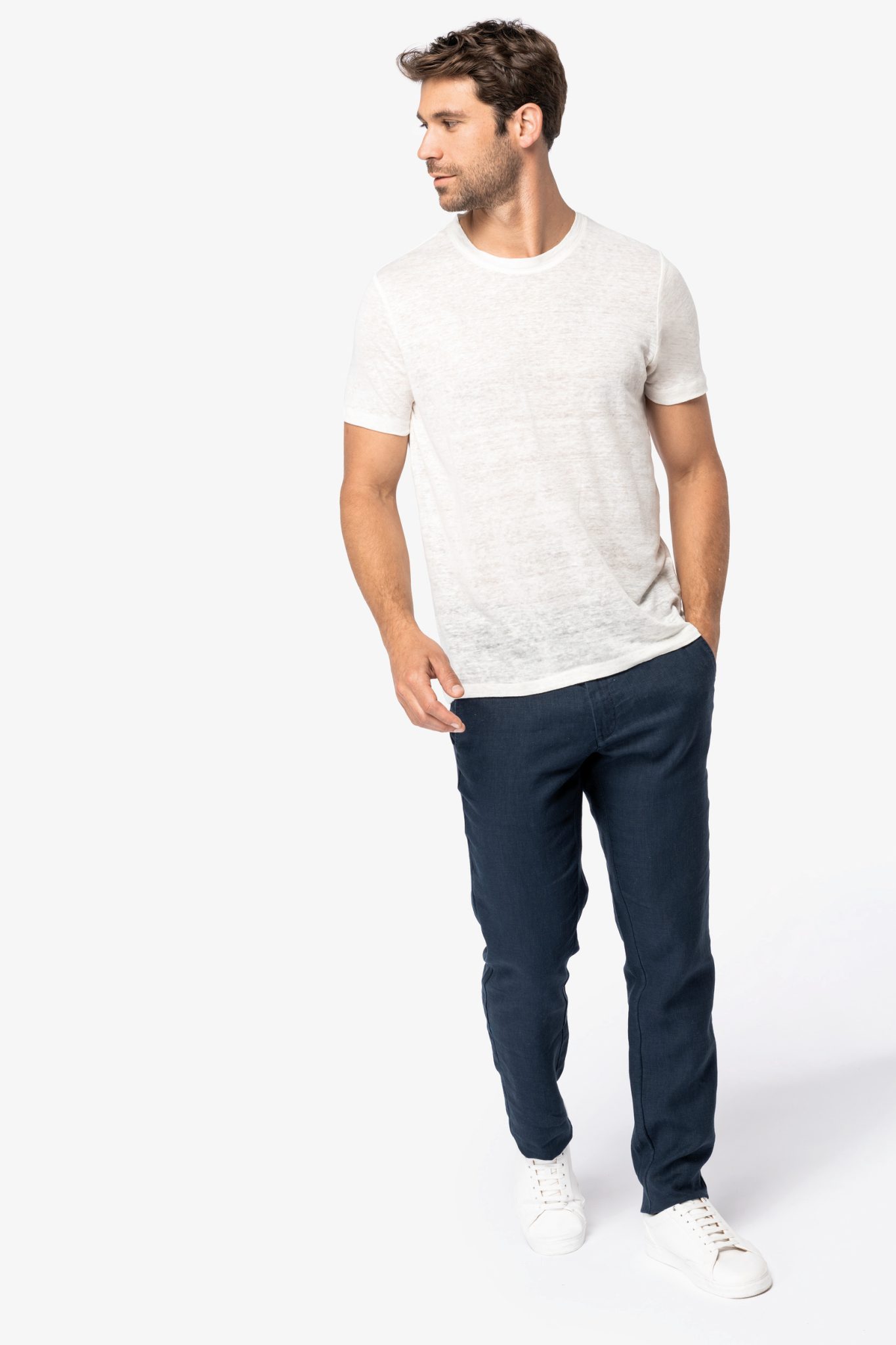 Miniature 2 pour T-shirt en lin homme
