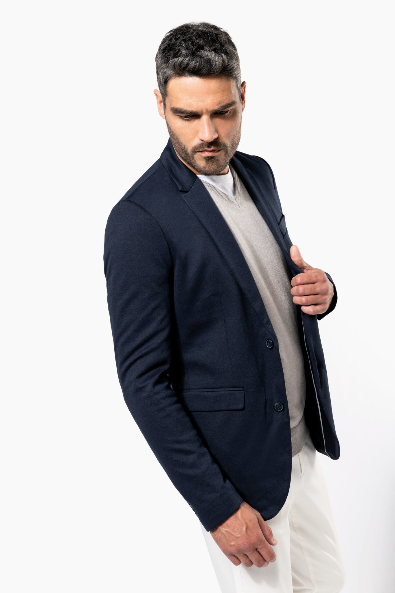 Miniature 4 pour Veste maille homme