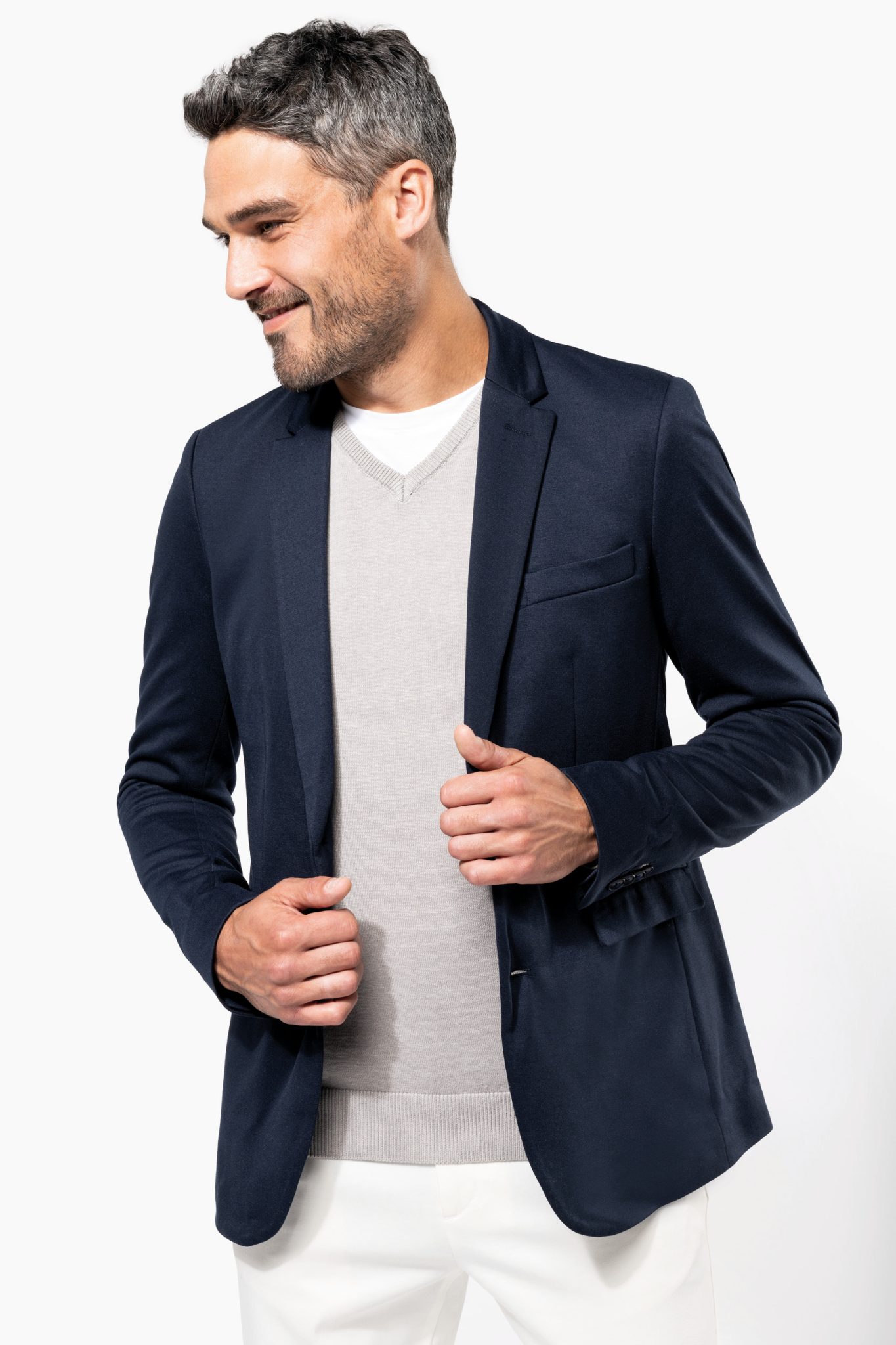 Miniature 3 pour Veste maille homme