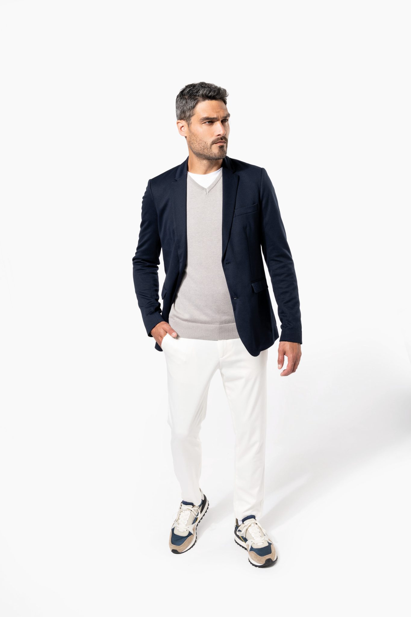 Miniature 5 pour Veste maille homme