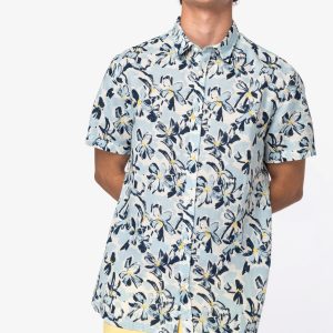 Visuel Chemise écoresponsable imprimé végétal homme