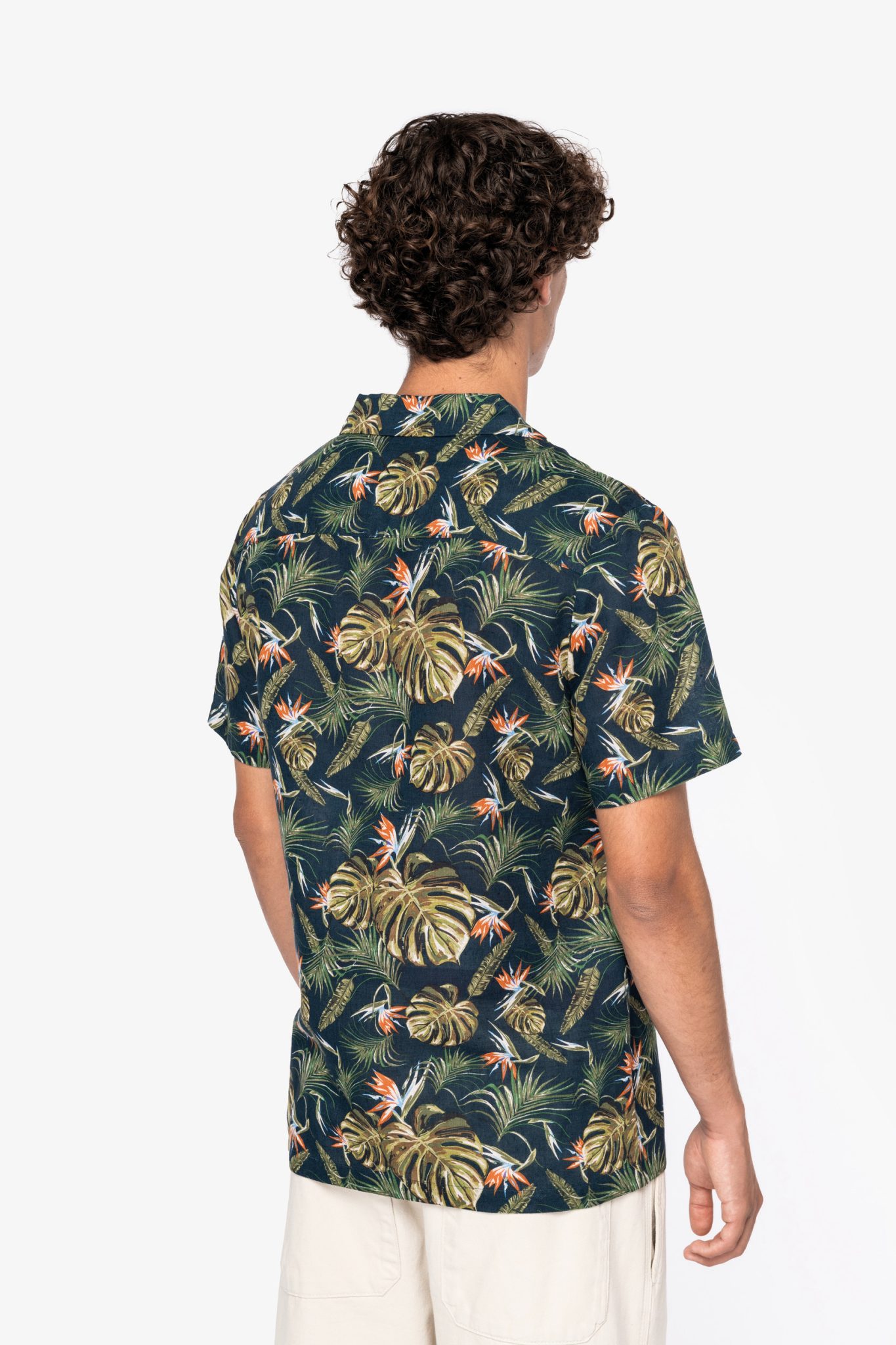Miniature 4 pour Chemise écoresponsable imprimé hawaïen homme