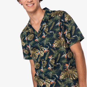 Visuel Chemise écoresponsable imprimé hawaïen homme