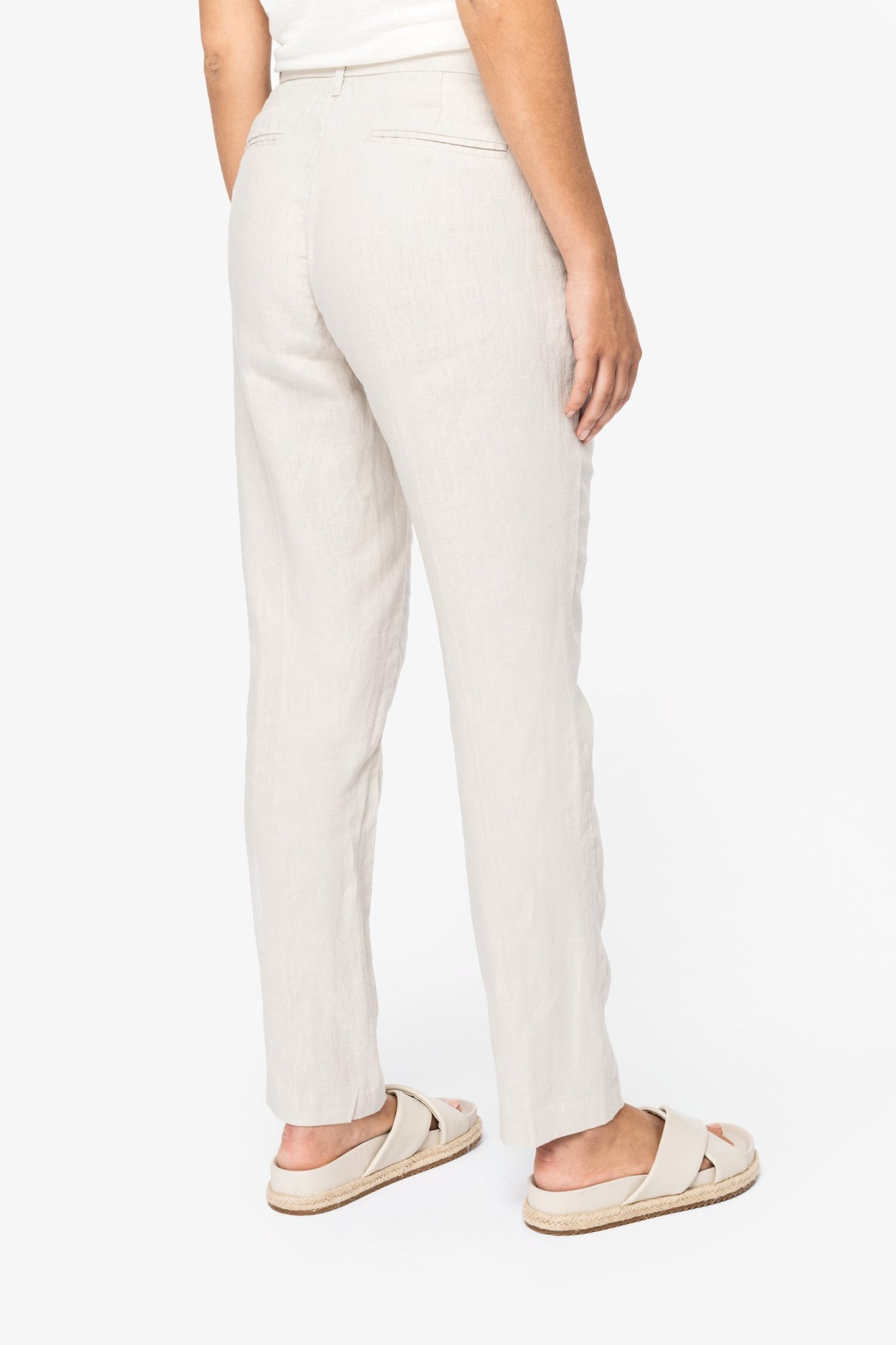 Miniature 4 pour Pantalon en lin femme