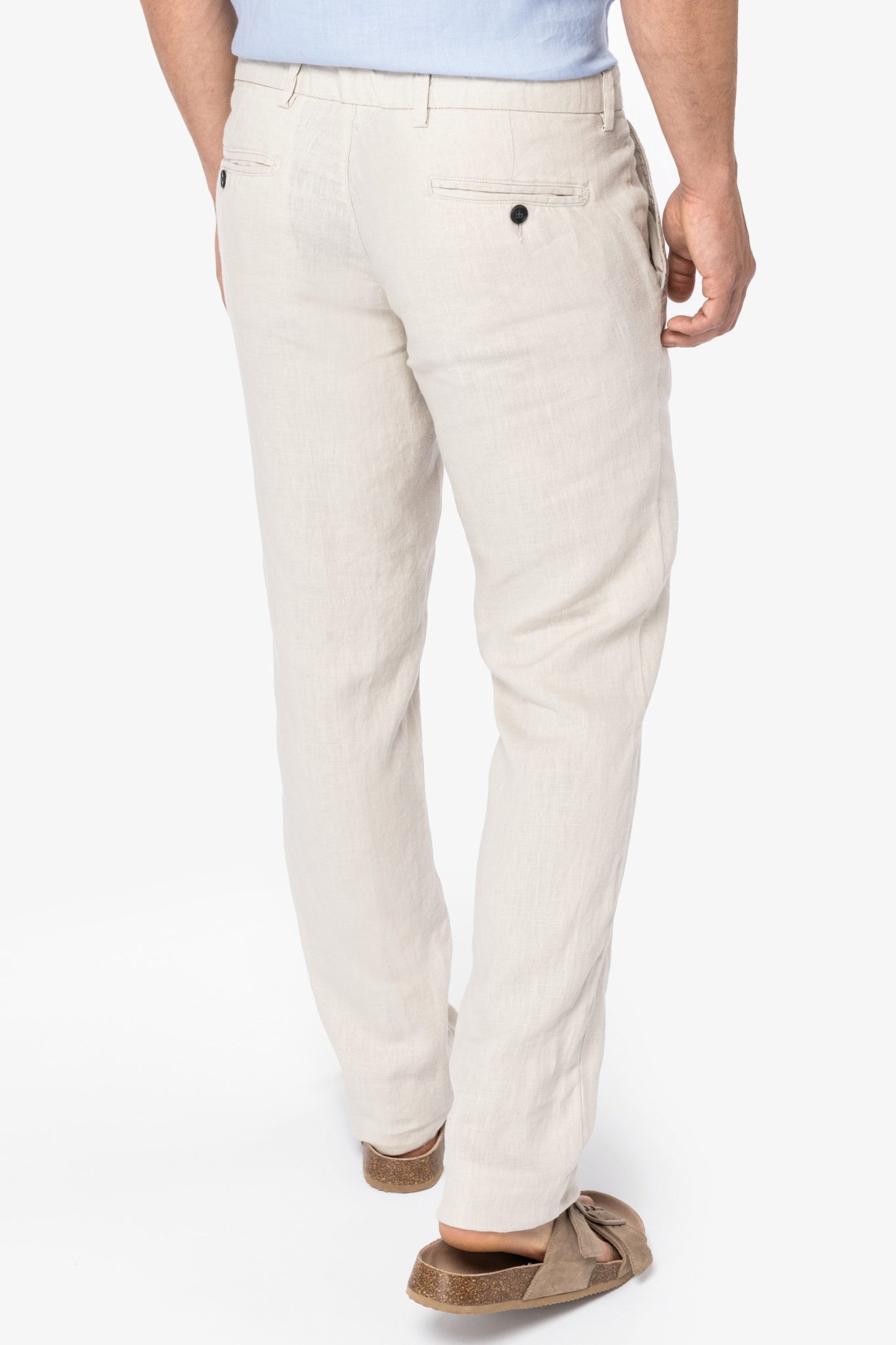 Miniature 3 pour Pantalon en lin homme